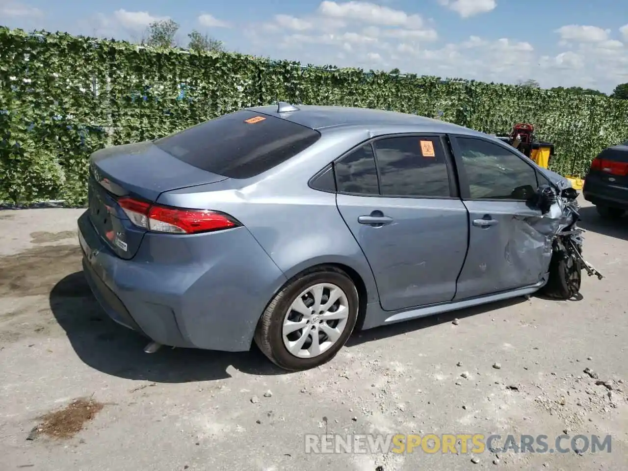 3 Photograph of a damaged car JTDEPMAE0N3027319 TOYOTA COROLLA 2022