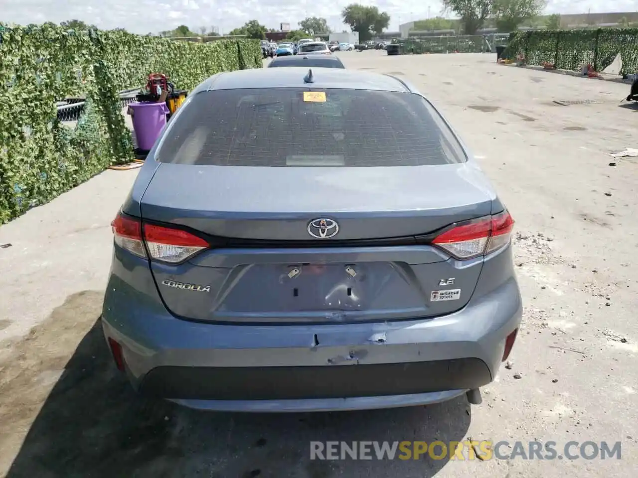 6 Photograph of a damaged car JTDEPMAE0N3027319 TOYOTA COROLLA 2022