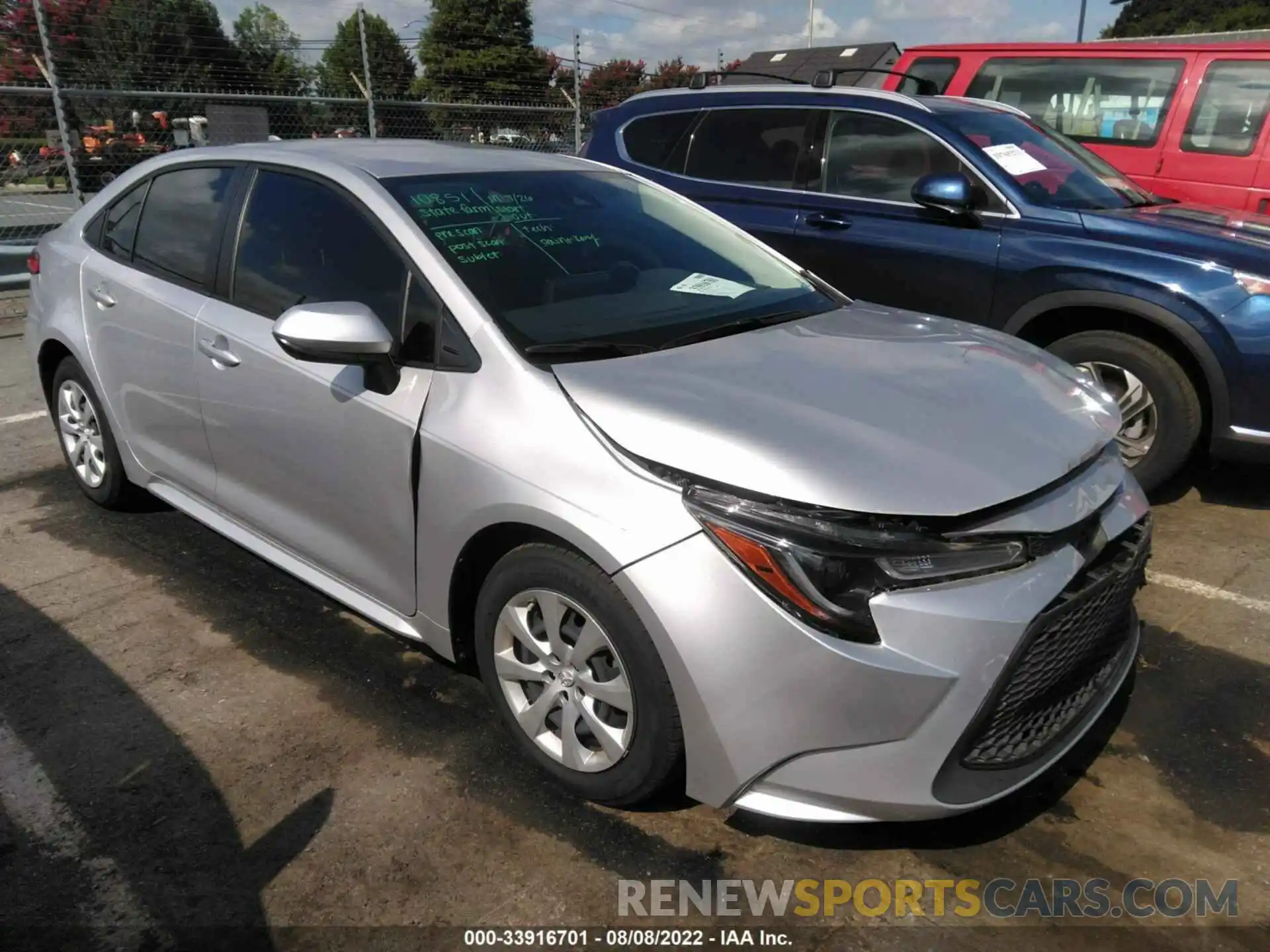 1 Photograph of a damaged car JTDEPMAE0NJ190628 TOYOTA COROLLA 2022