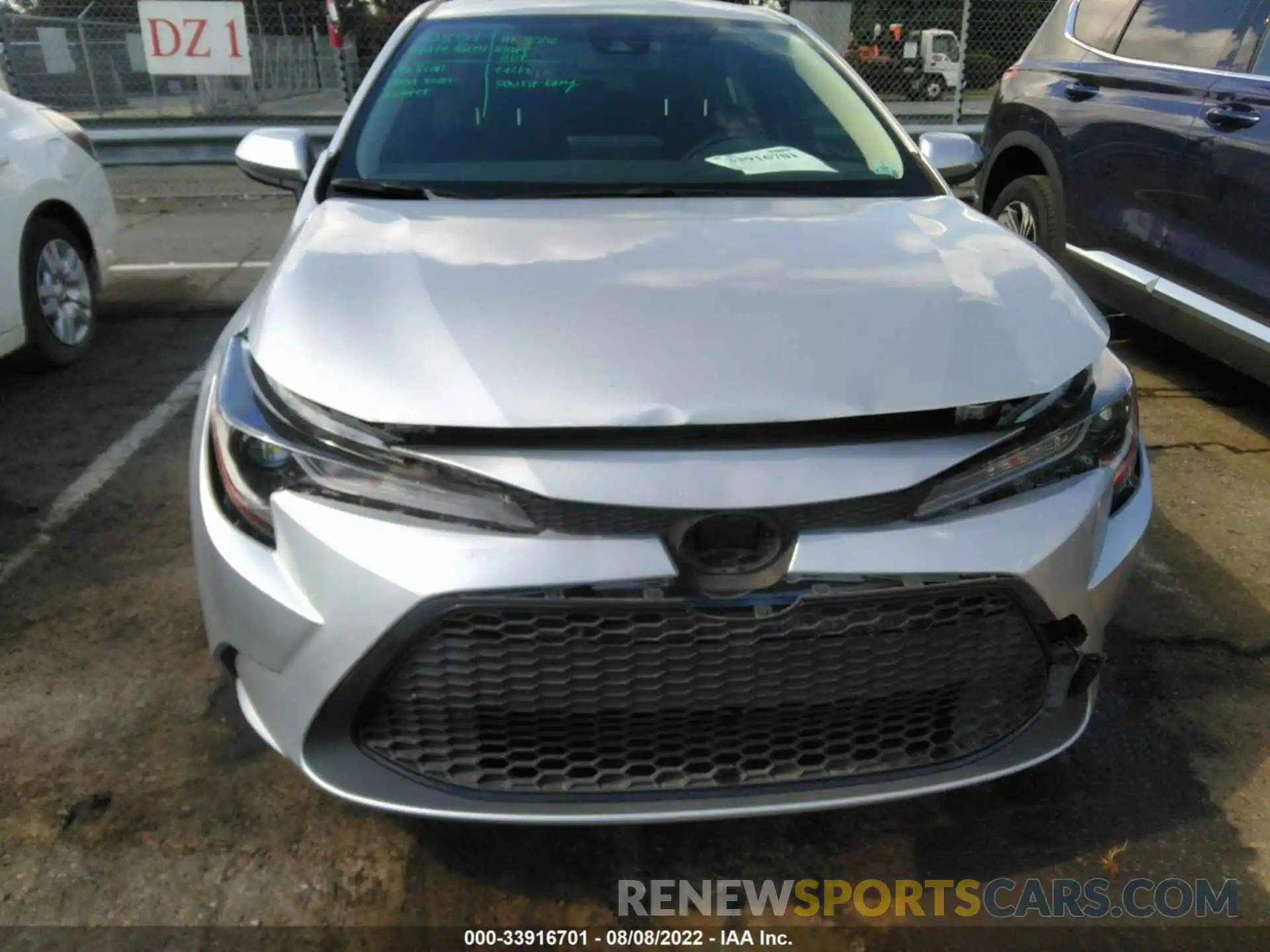 6 Photograph of a damaged car JTDEPMAE0NJ190628 TOYOTA COROLLA 2022