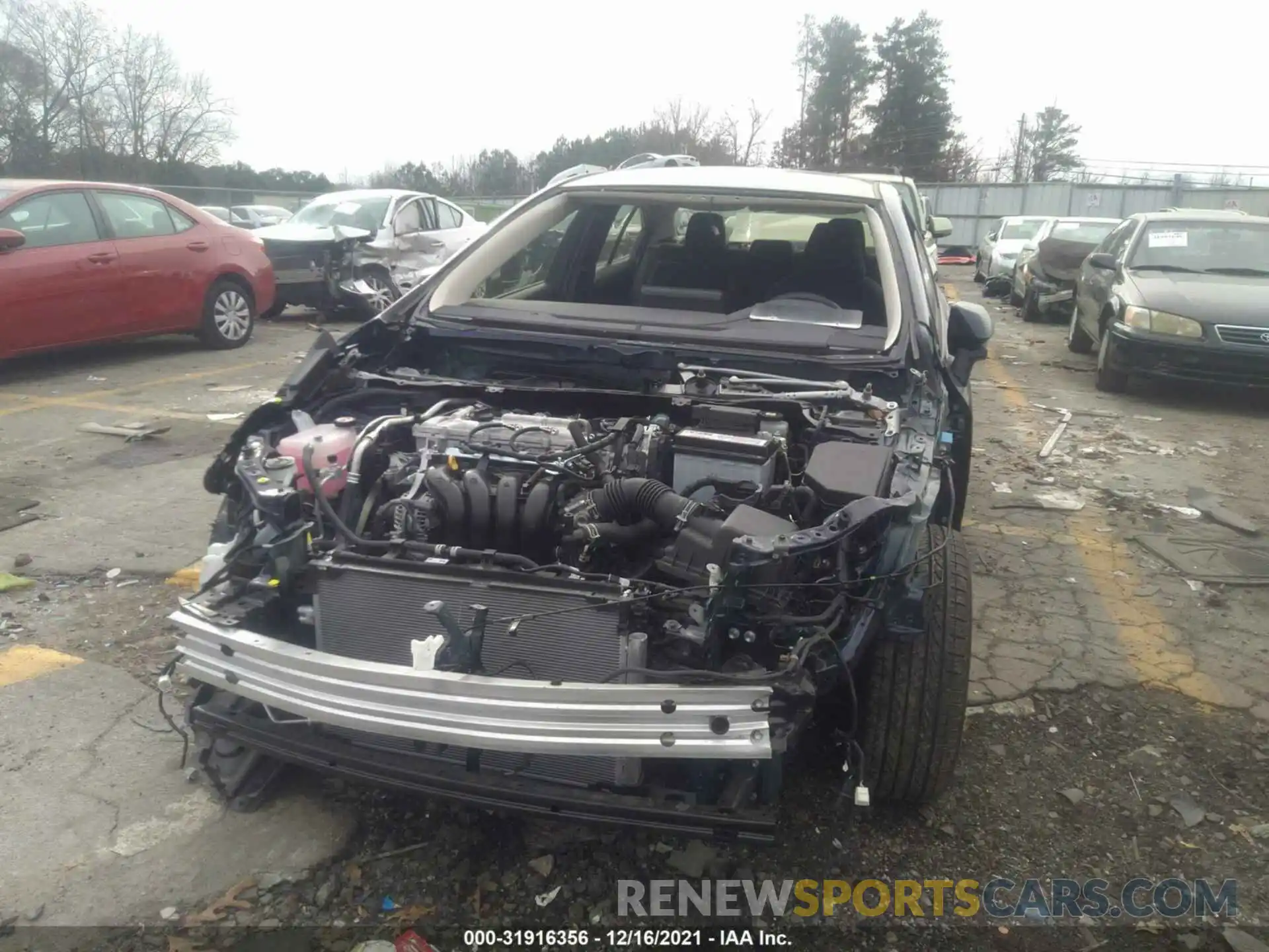 6 Photograph of a damaged car JTDEPMAE0NJ190953 TOYOTA COROLLA 2022