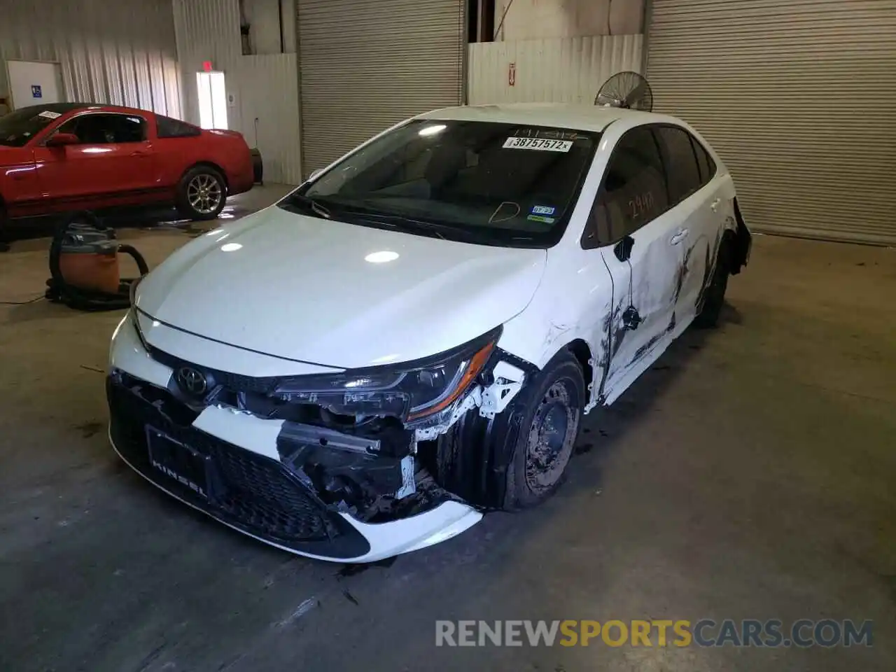 2 Photograph of a damaged car JTDEPMAE0NJ191018 TOYOTA COROLLA 2022