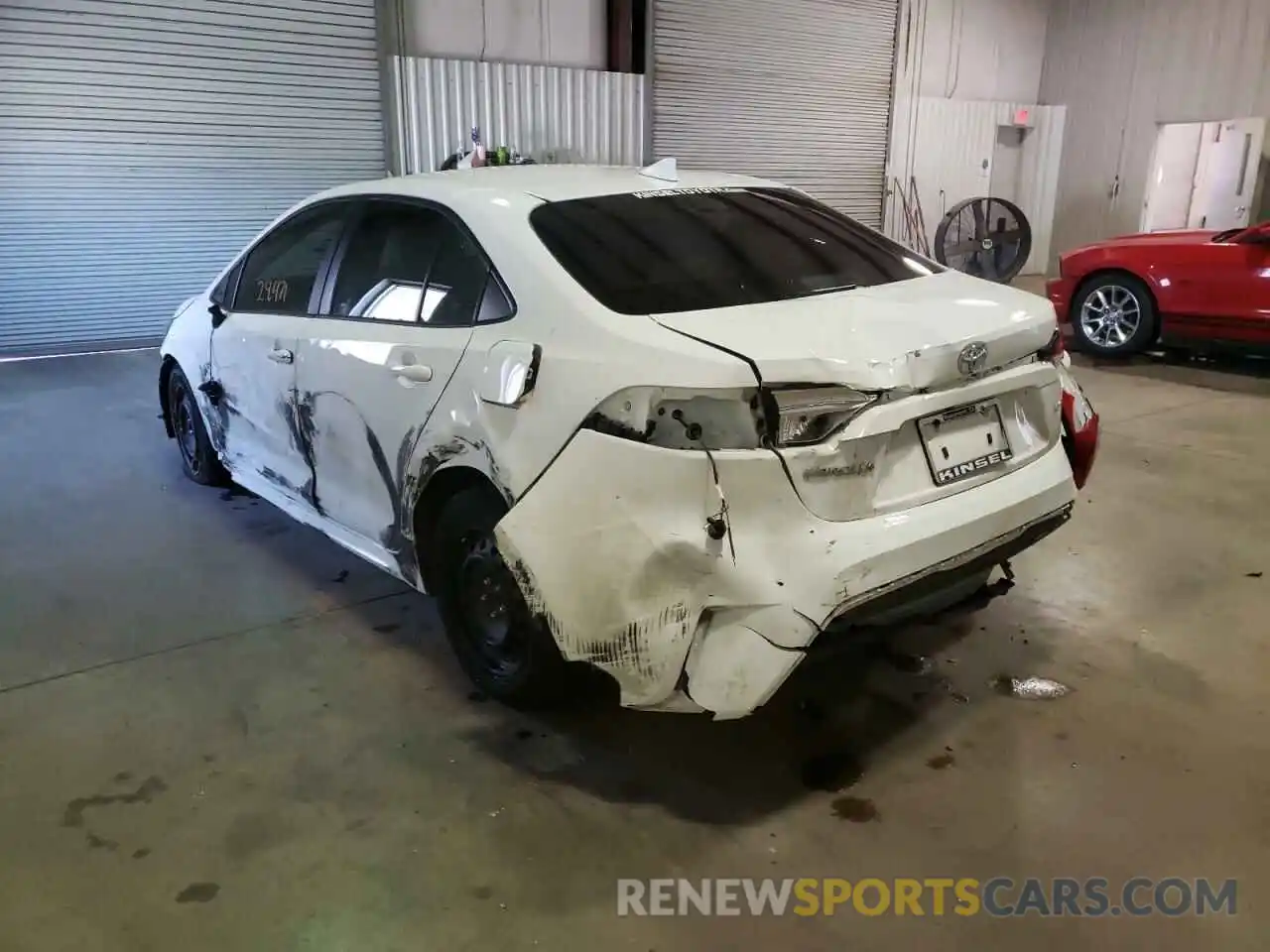 3 Photograph of a damaged car JTDEPMAE0NJ191018 TOYOTA COROLLA 2022