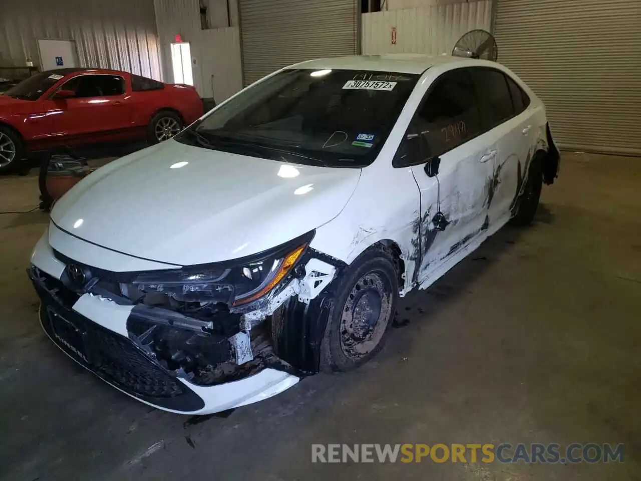 9 Photograph of a damaged car JTDEPMAE0NJ191018 TOYOTA COROLLA 2022