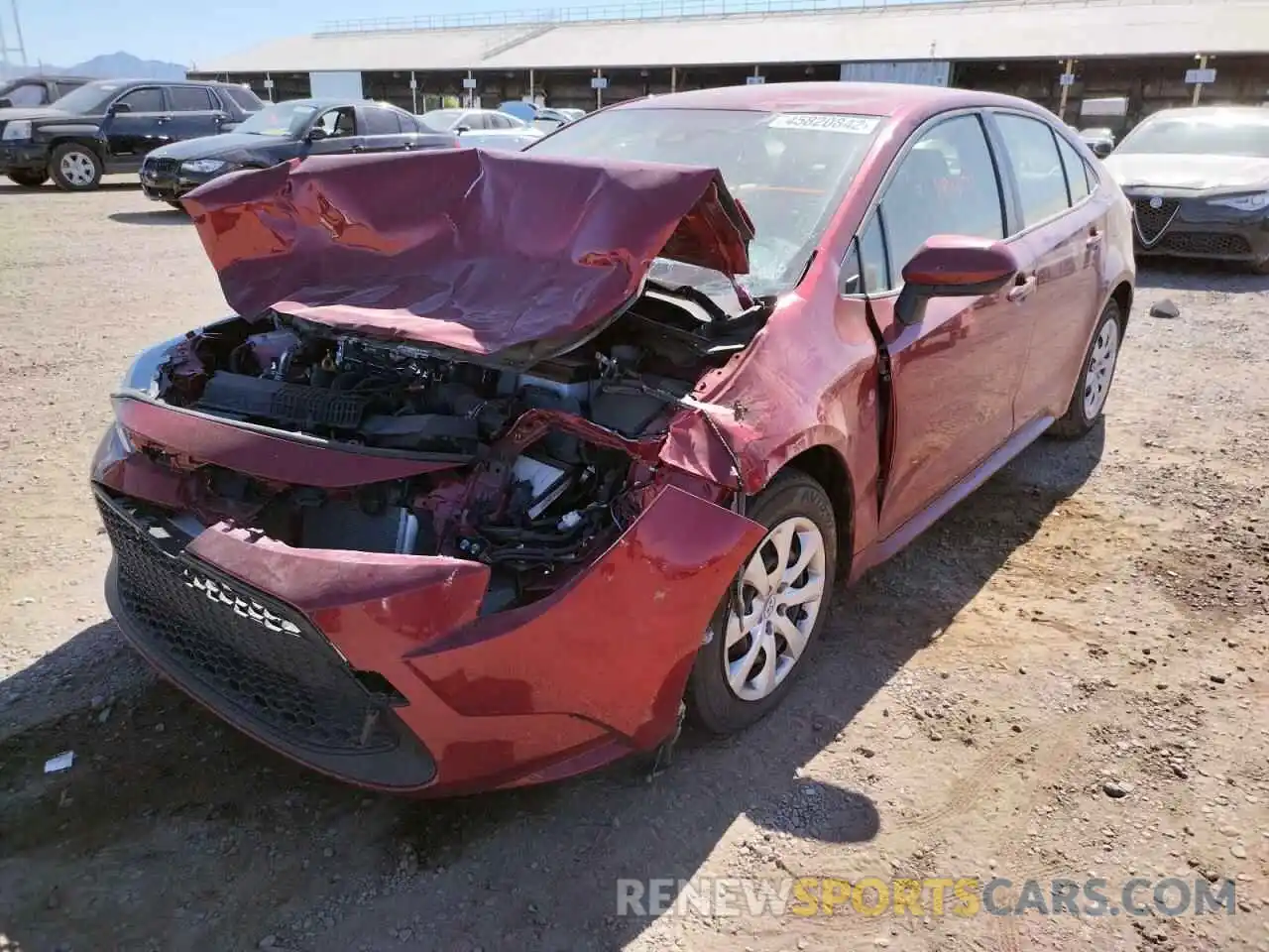 9 Photograph of a damaged car JTDEPMAE0NJ193318 TOYOTA COROLLA 2022