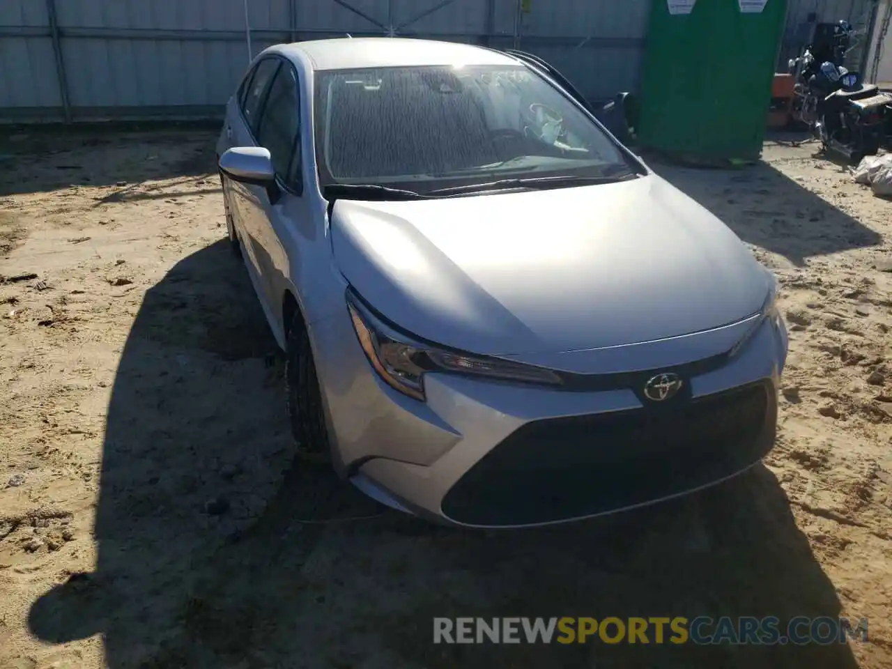 1 Photograph of a damaged car JTDEPMAE0NJ197420 TOYOTA COROLLA 2022