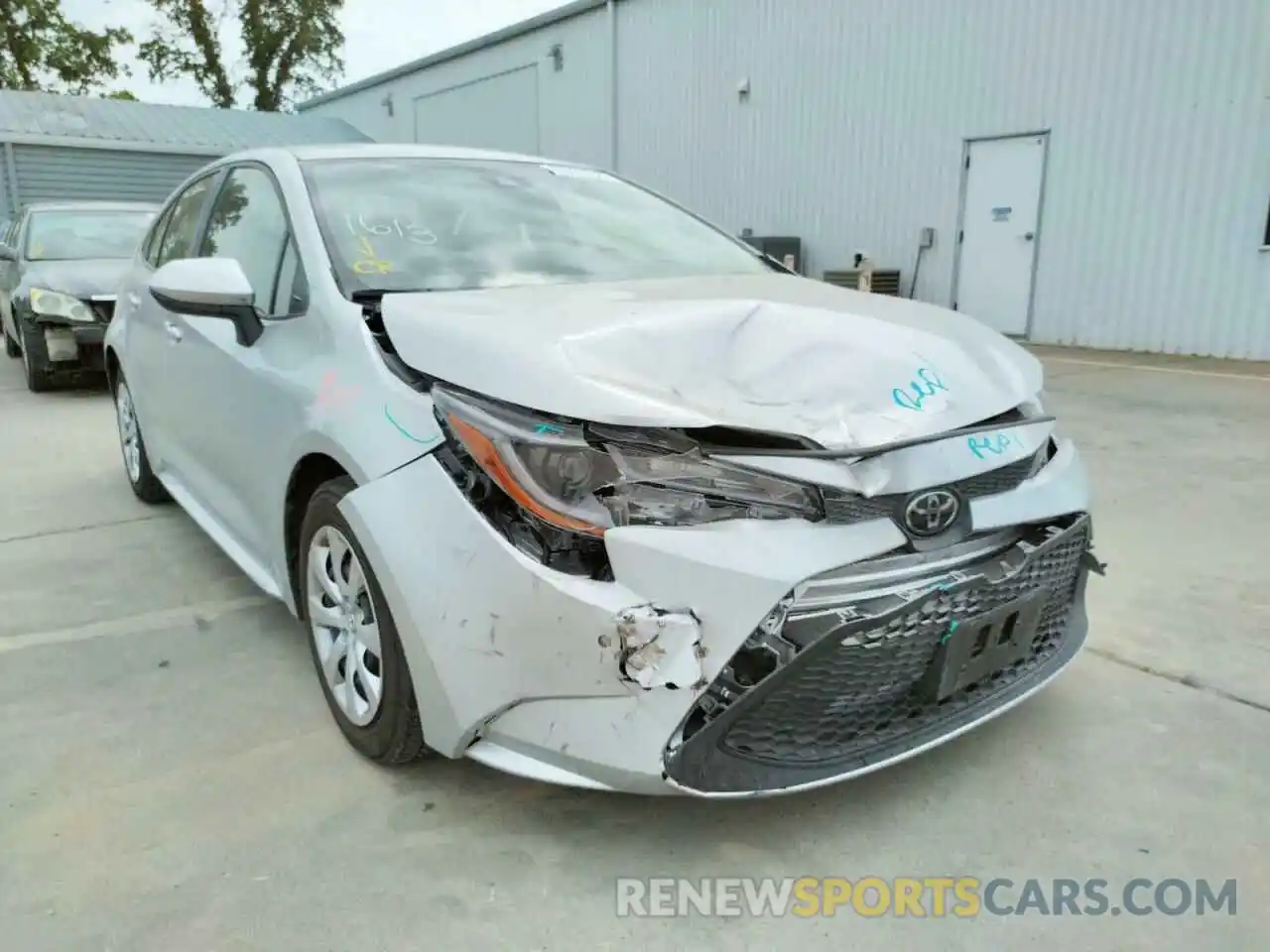 1 Photograph of a damaged car JTDEPMAE0NJ197580 TOYOTA COROLLA 2022