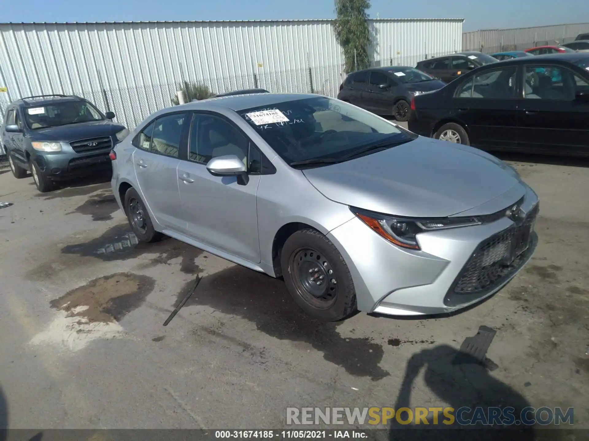 1 Photograph of a damaged car JTDEPMAE0NJ199300 TOYOTA COROLLA 2022