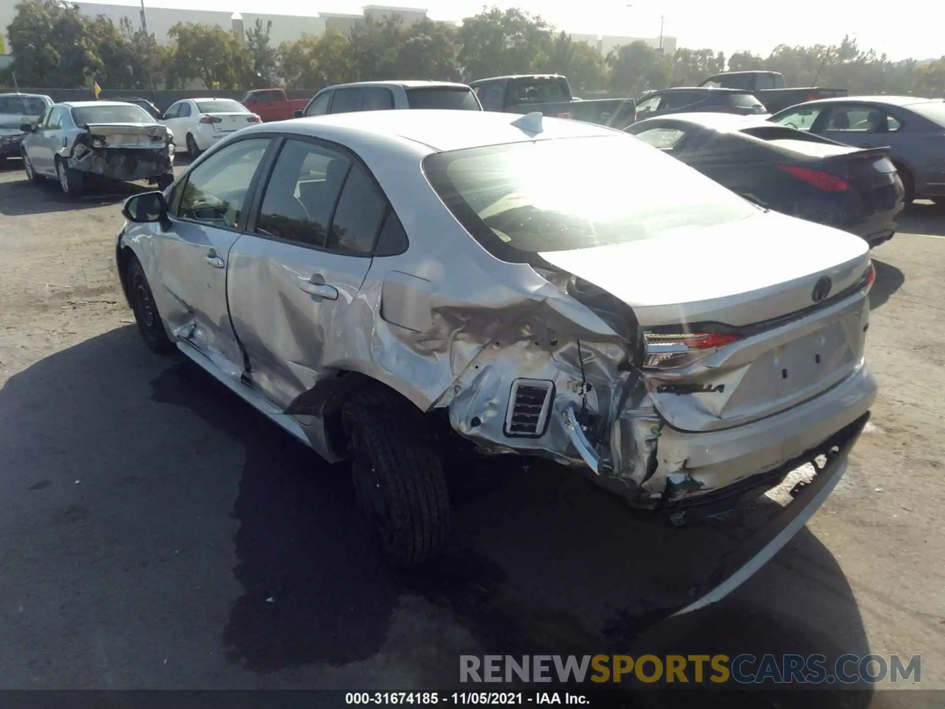 6 Photograph of a damaged car JTDEPMAE0NJ199300 TOYOTA COROLLA 2022