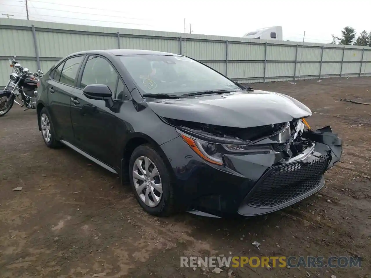 1 Photograph of a damaged car JTDEPMAE0NJ199362 TOYOTA COROLLA 2022