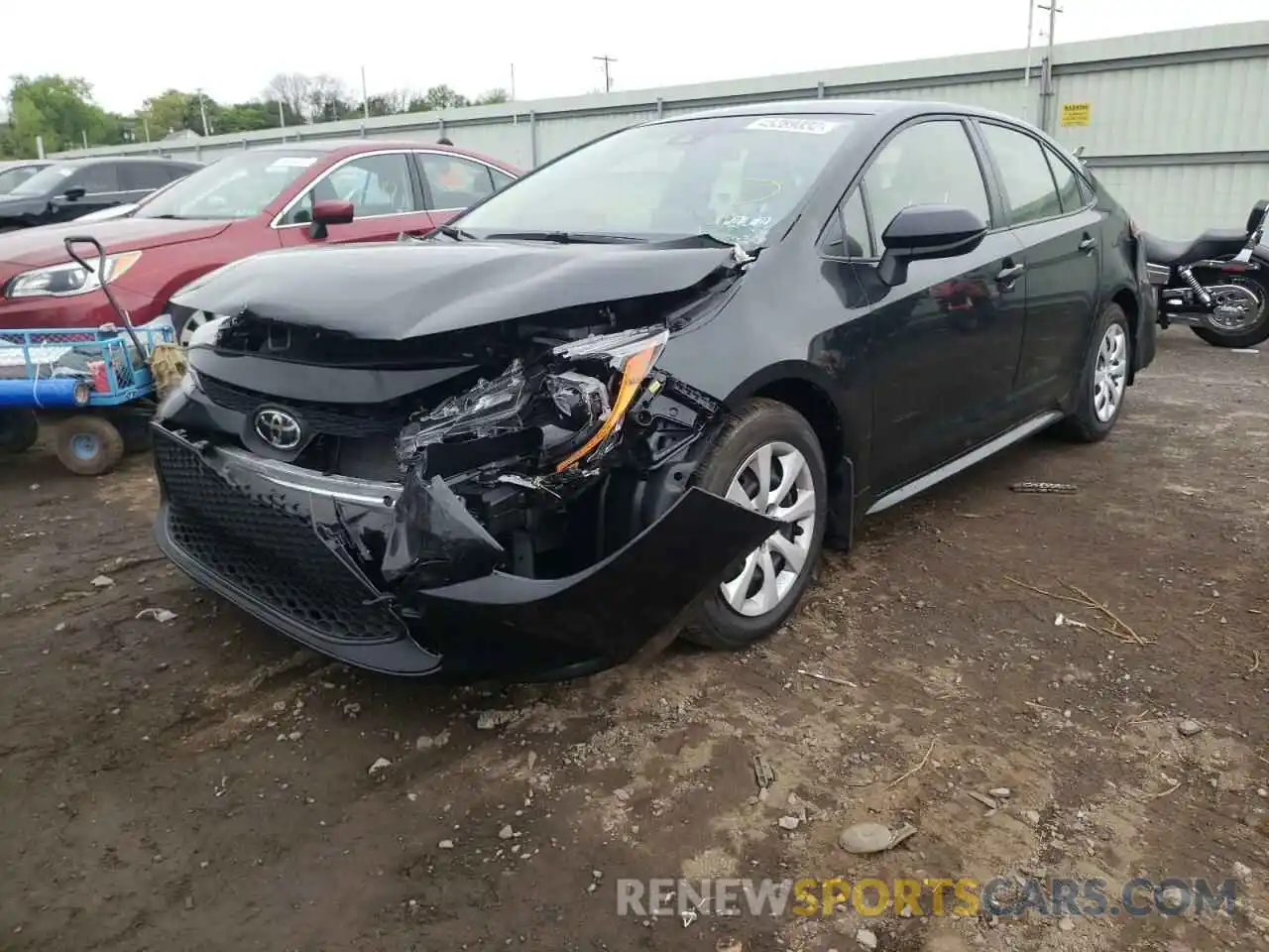 2 Photograph of a damaged car JTDEPMAE0NJ199362 TOYOTA COROLLA 2022