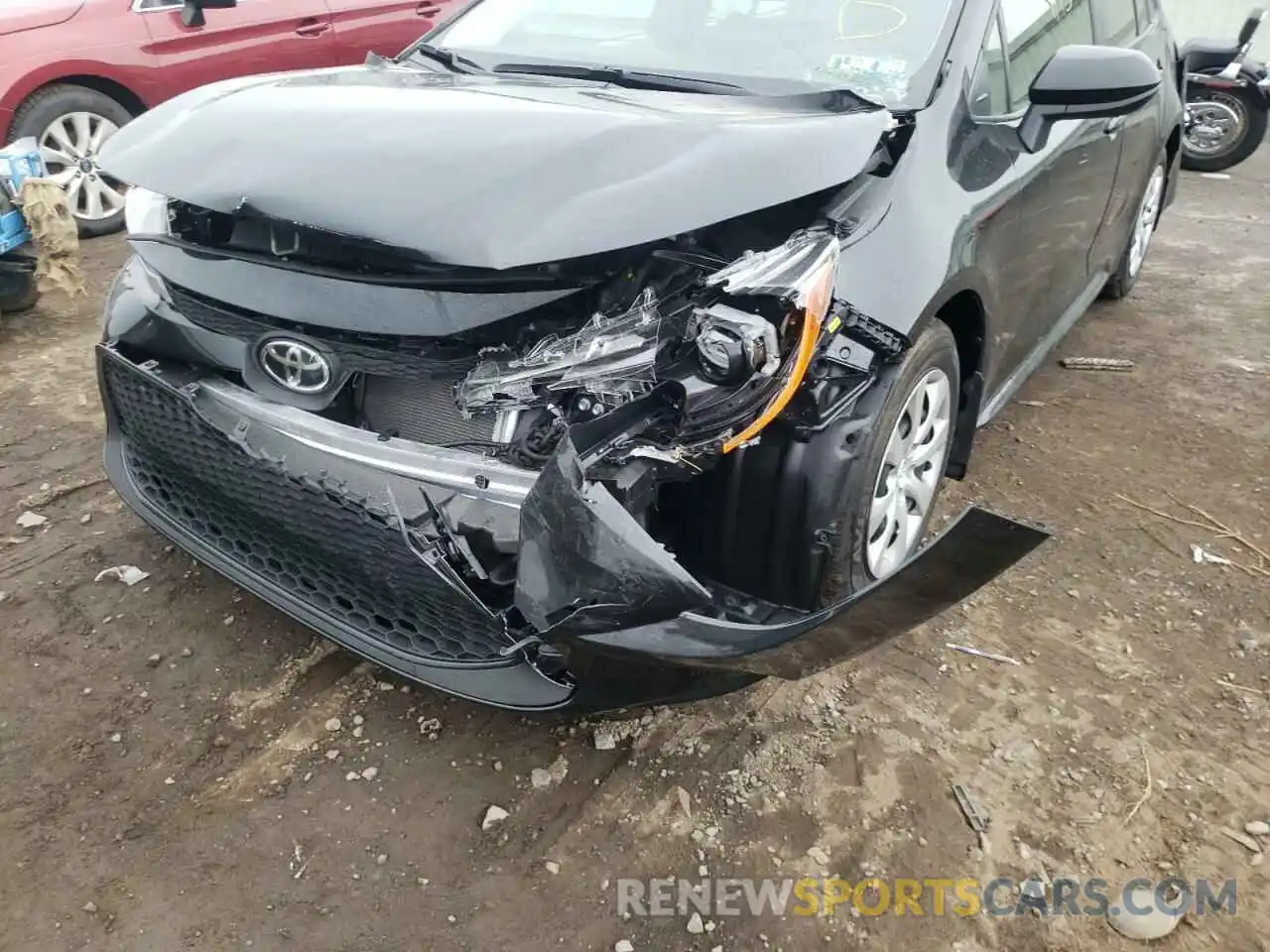 9 Photograph of a damaged car JTDEPMAE0NJ199362 TOYOTA COROLLA 2022