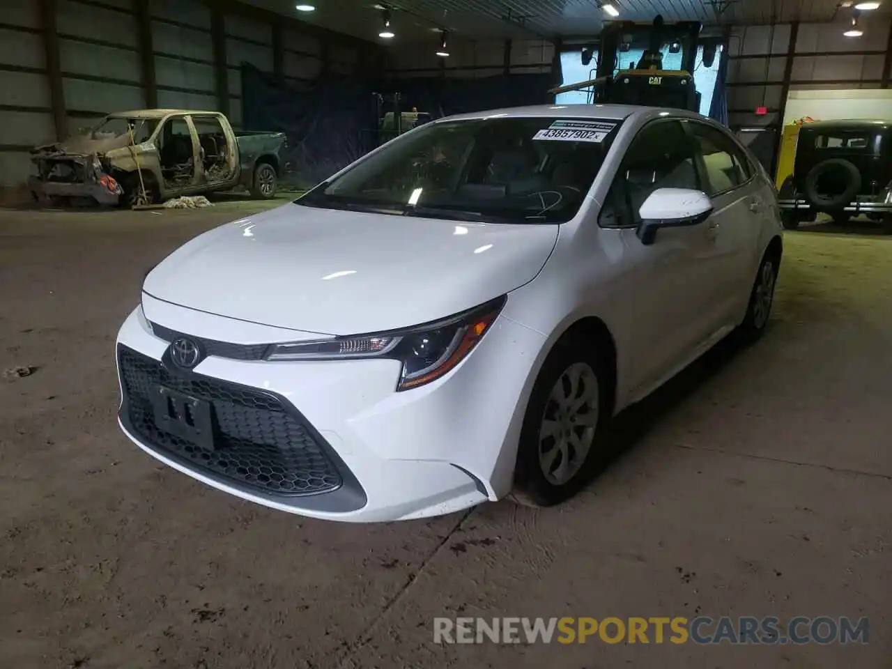 2 Photograph of a damaged car JTDEPMAE0NJ200039 TOYOTA COROLLA 2022