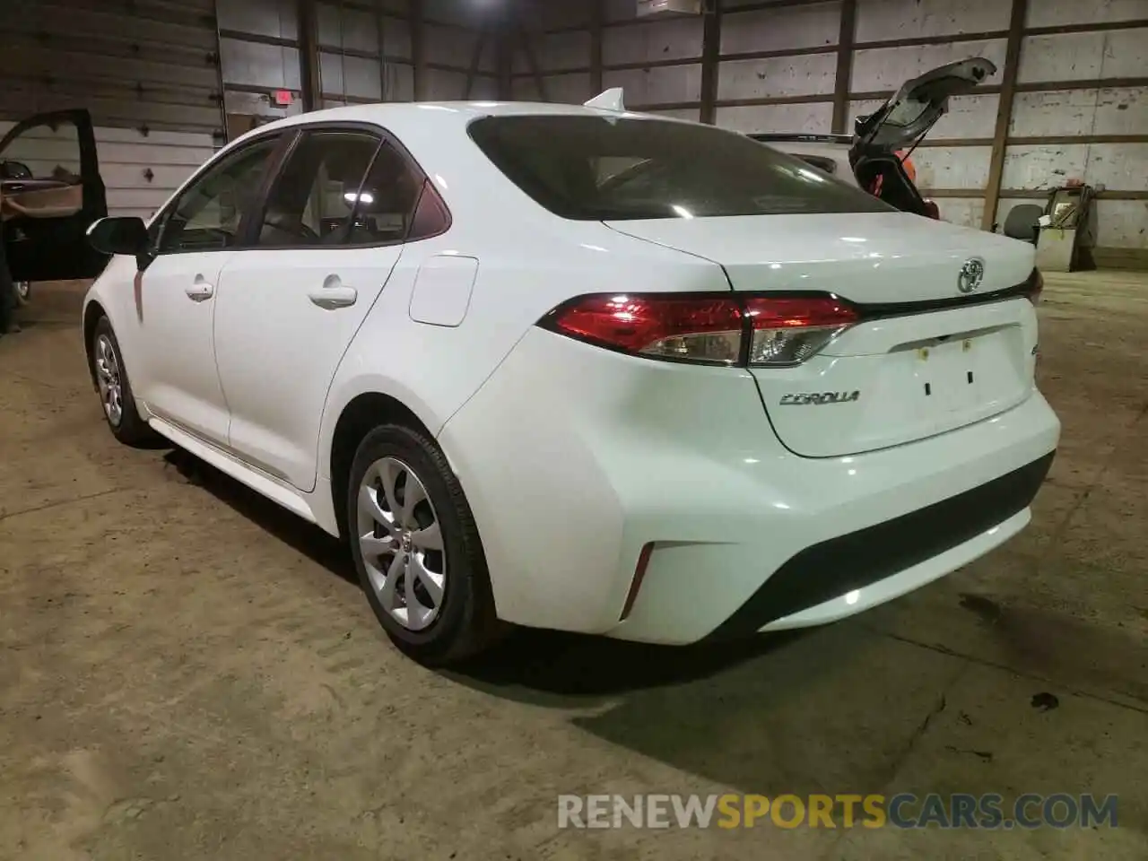 3 Photograph of a damaged car JTDEPMAE0NJ200039 TOYOTA COROLLA 2022