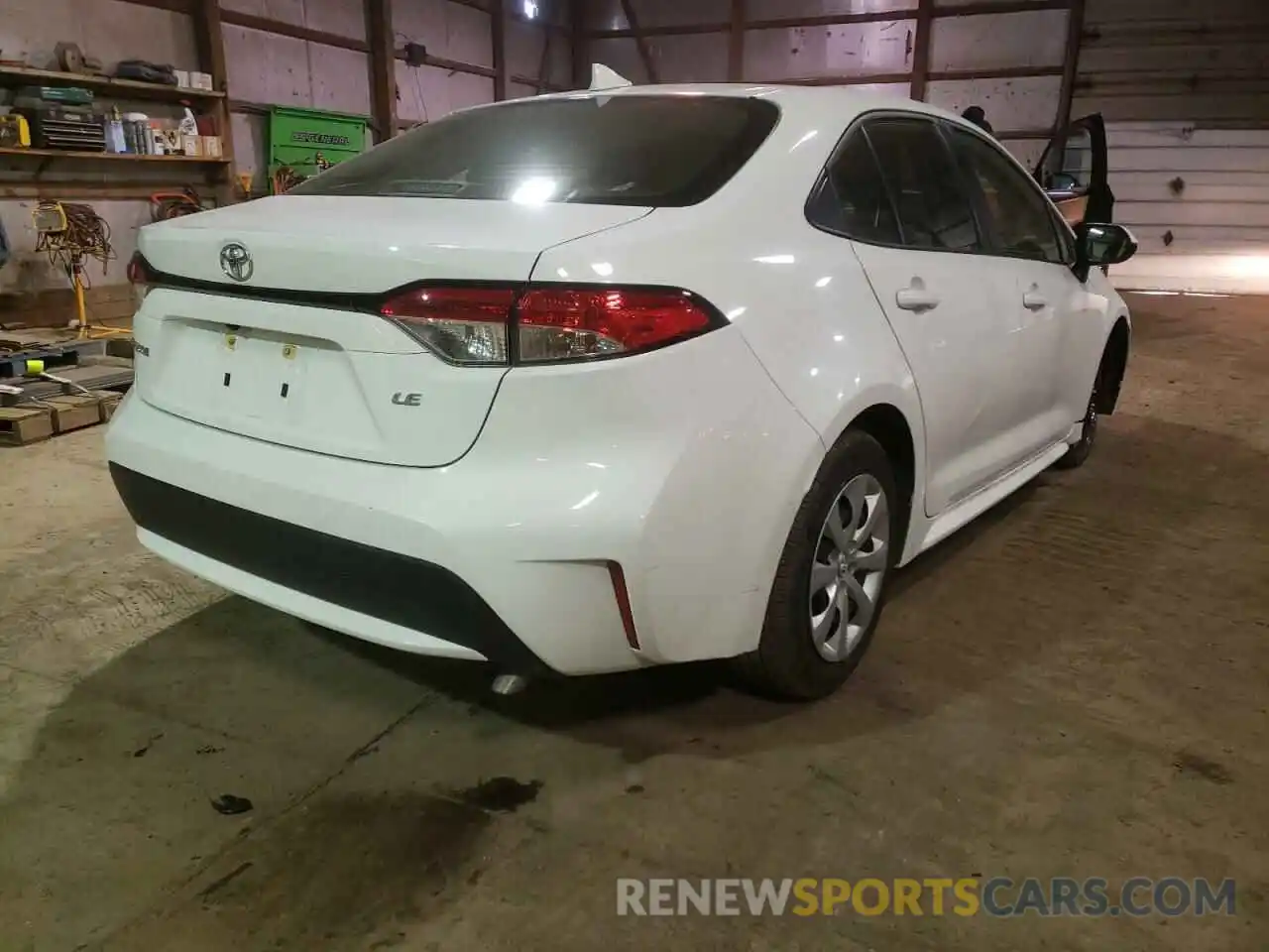 4 Photograph of a damaged car JTDEPMAE0NJ200039 TOYOTA COROLLA 2022