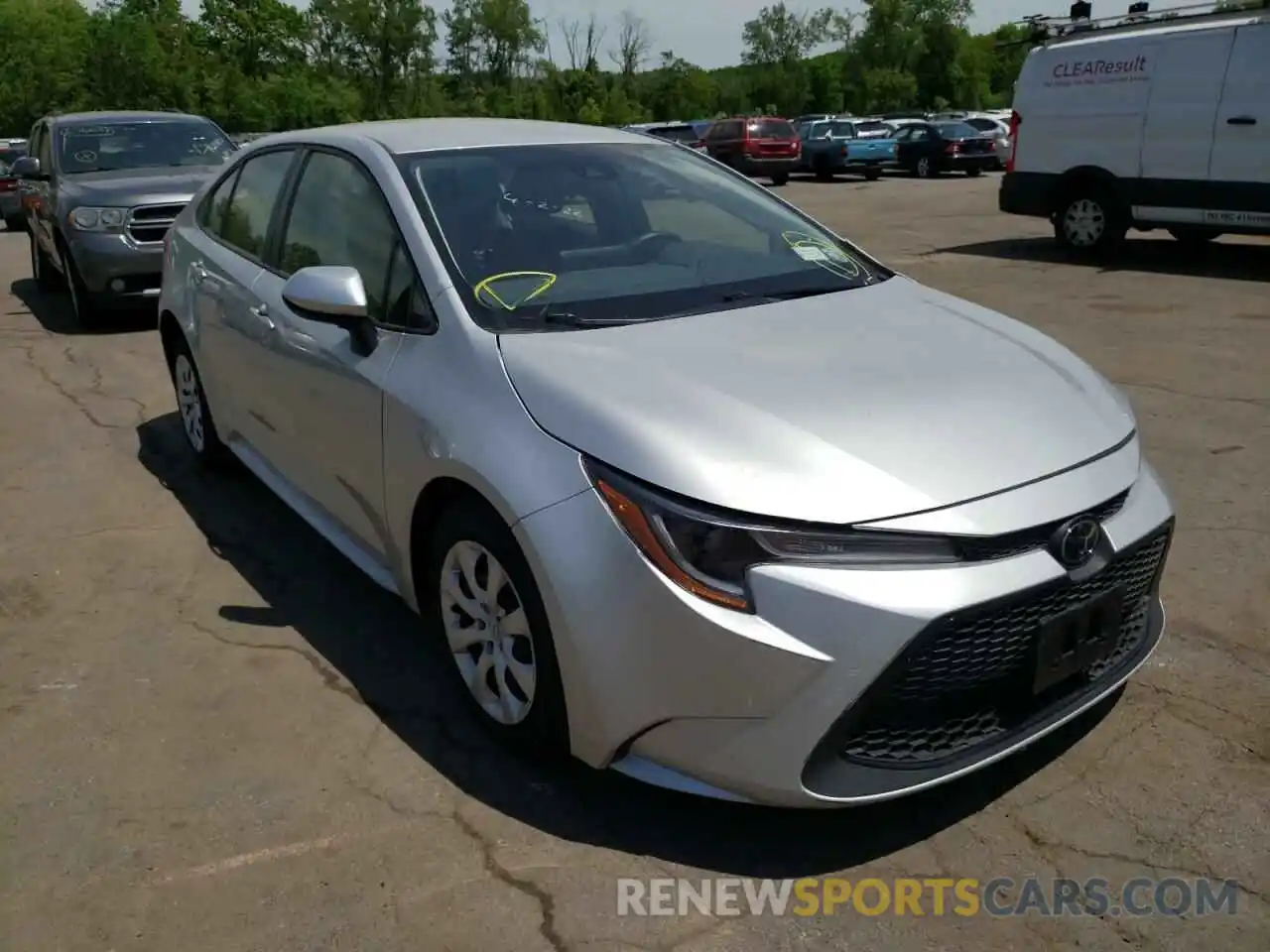 1 Photograph of a damaged car JTDEPMAE0NJ204060 TOYOTA COROLLA 2022