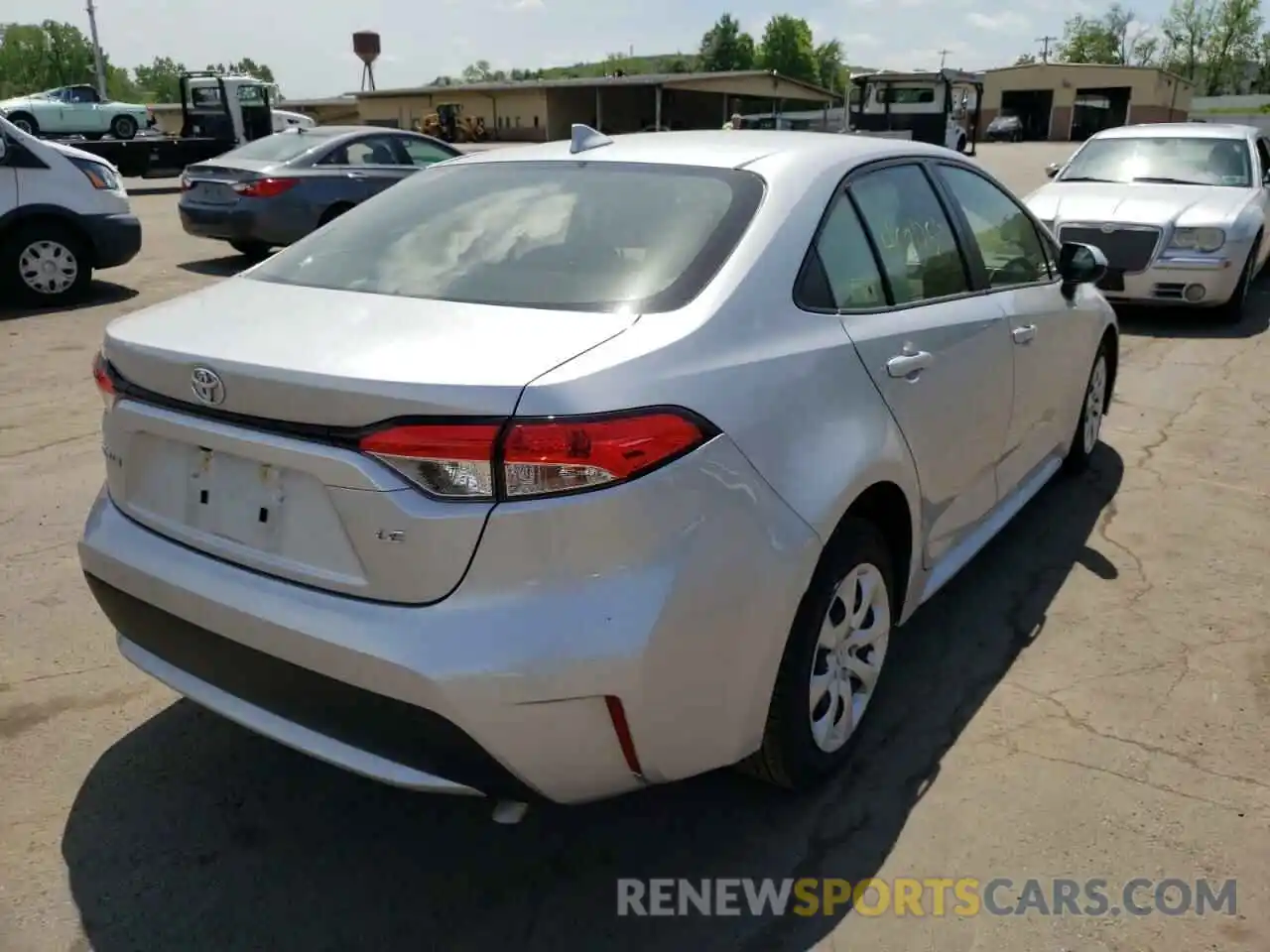 4 Photograph of a damaged car JTDEPMAE0NJ204060 TOYOTA COROLLA 2022