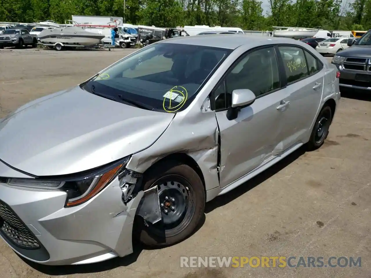 9 Photograph of a damaged car JTDEPMAE0NJ204060 TOYOTA COROLLA 2022