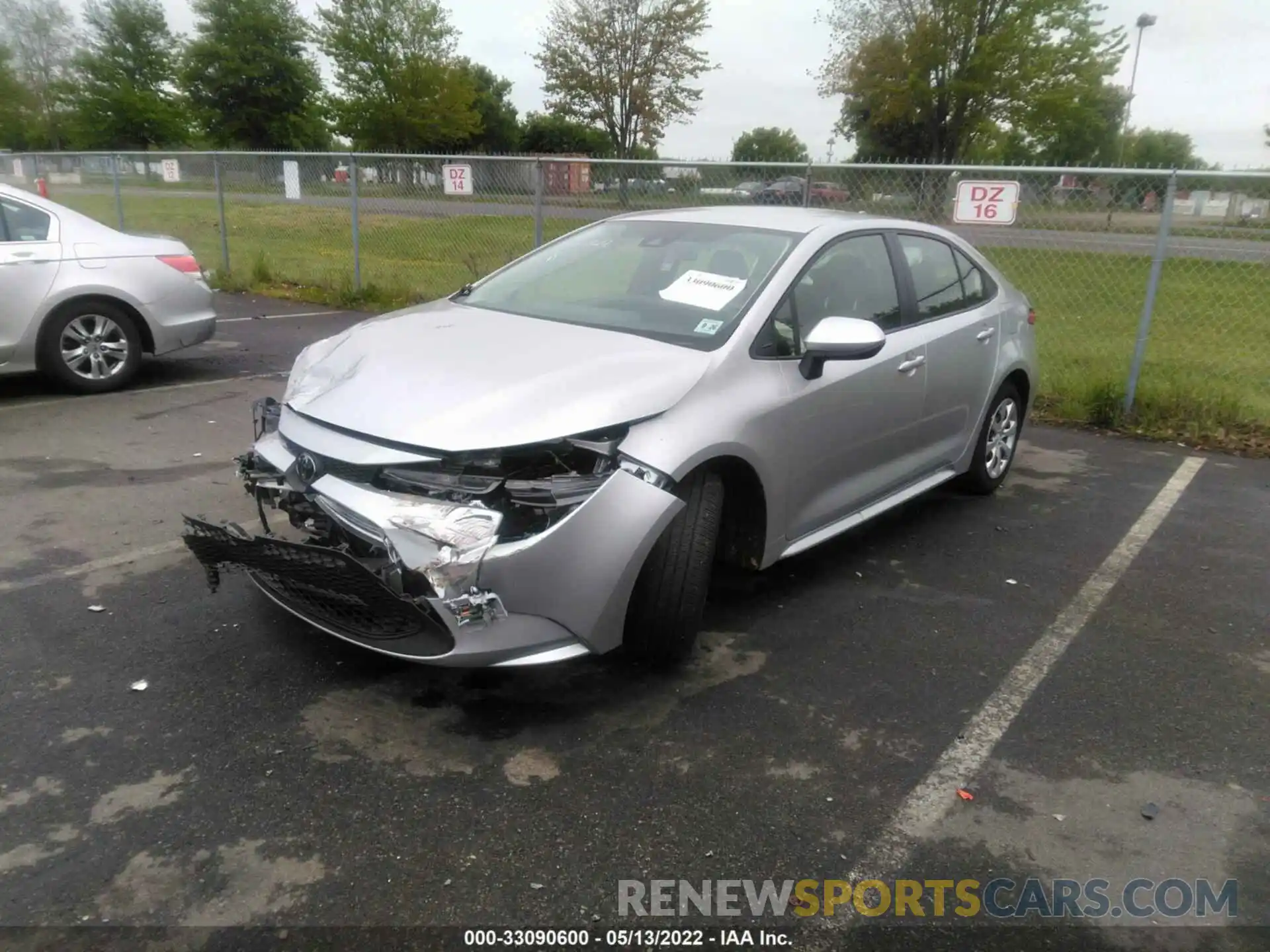 2 Photograph of a damaged car JTDEPMAE0NJ205449 TOYOTA COROLLA 2022