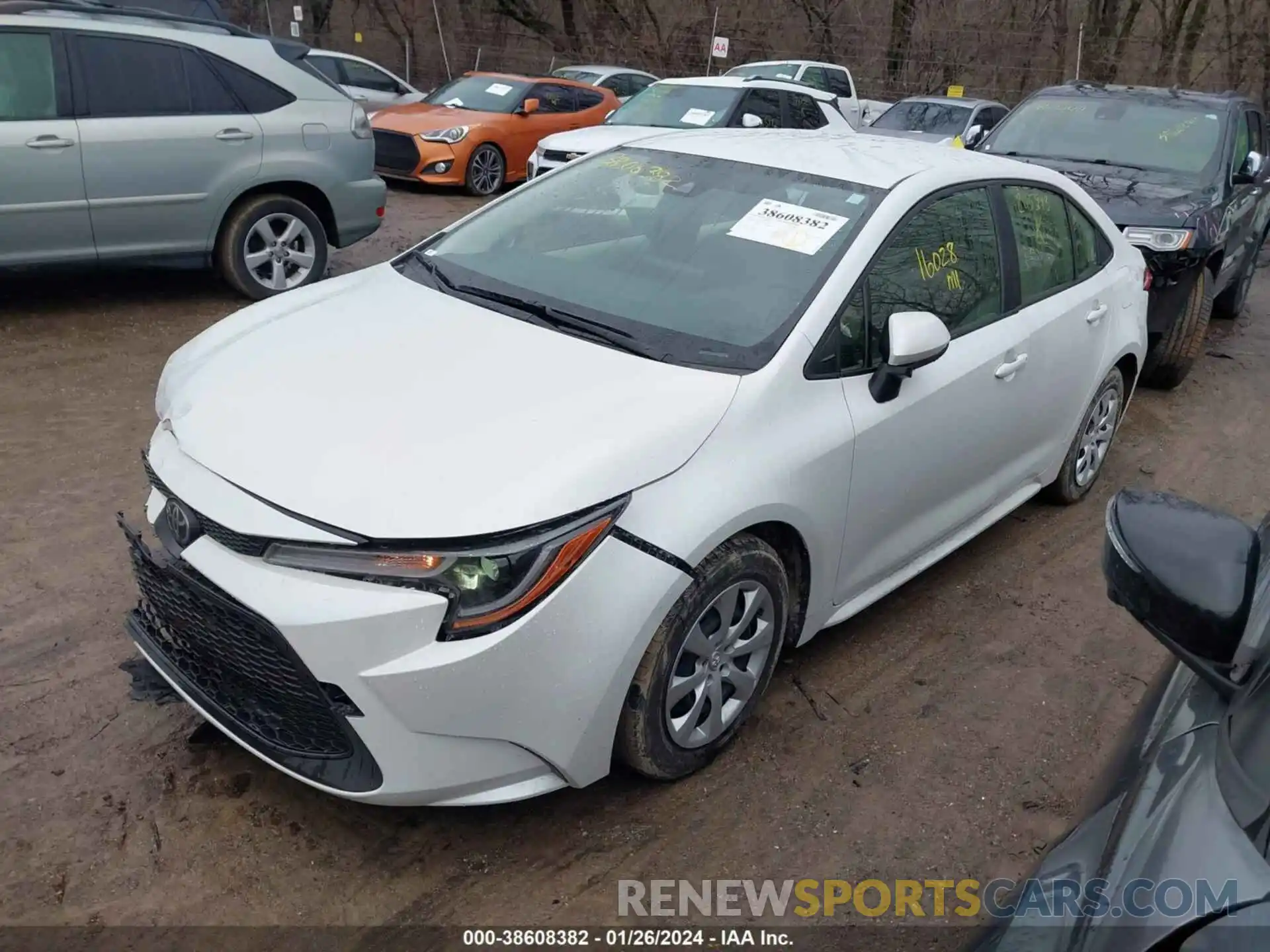 2 Photograph of a damaged car JTDEPMAE0NJ205998 TOYOTA COROLLA 2022