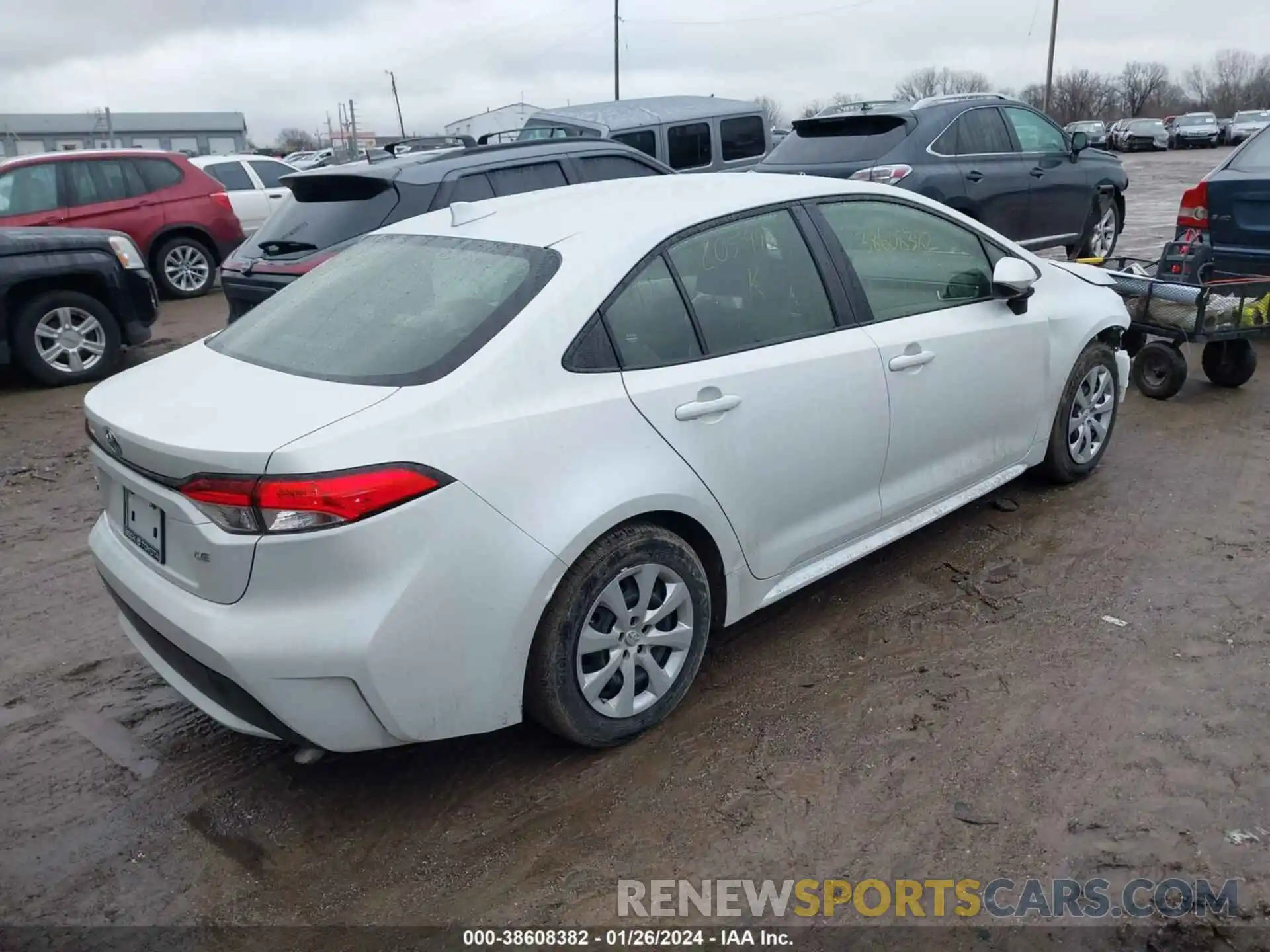 4 Photograph of a damaged car JTDEPMAE0NJ205998 TOYOTA COROLLA 2022