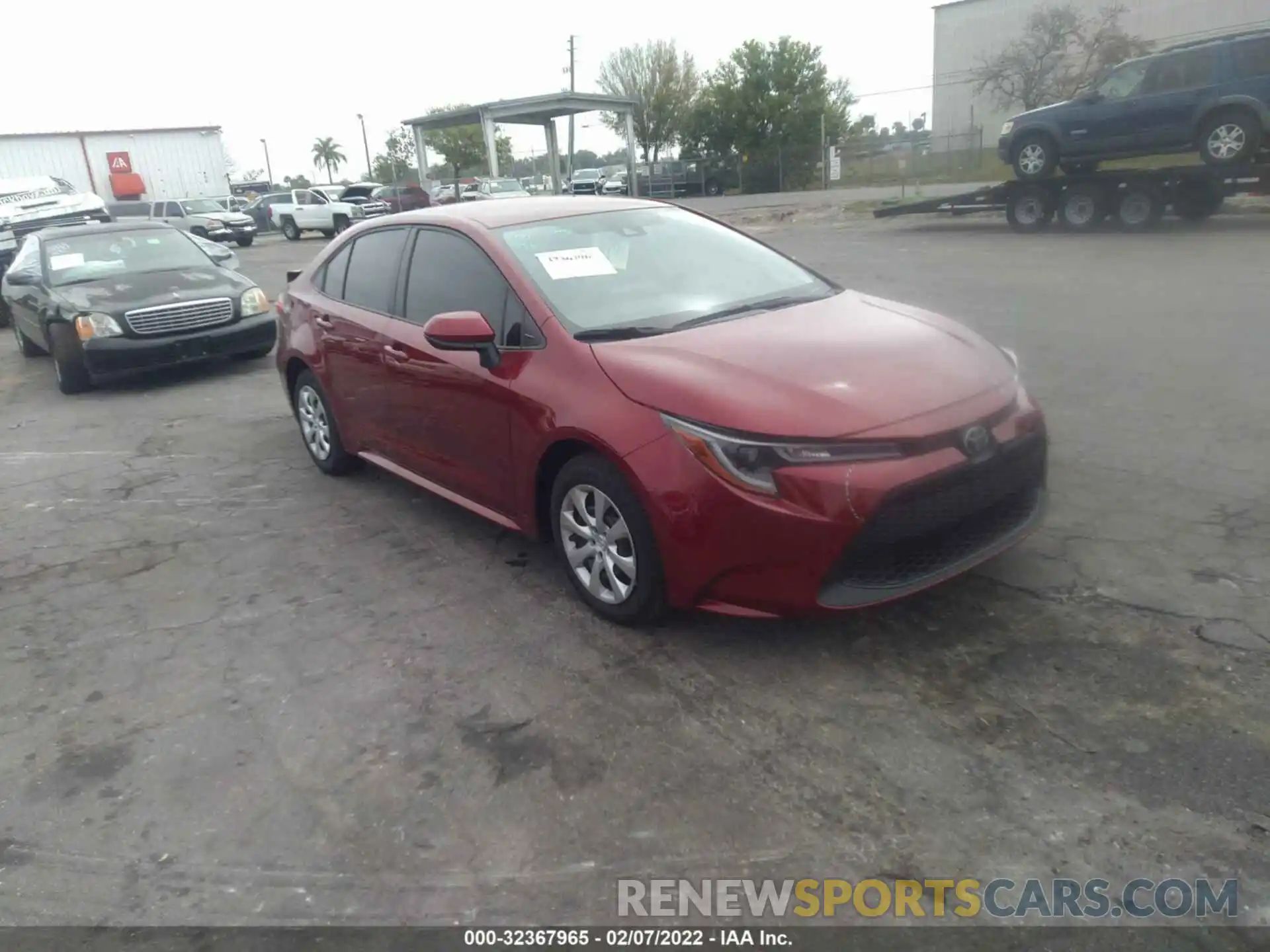 1 Photograph of a damaged car JTDEPMAE0NJ208691 TOYOTA COROLLA 2022