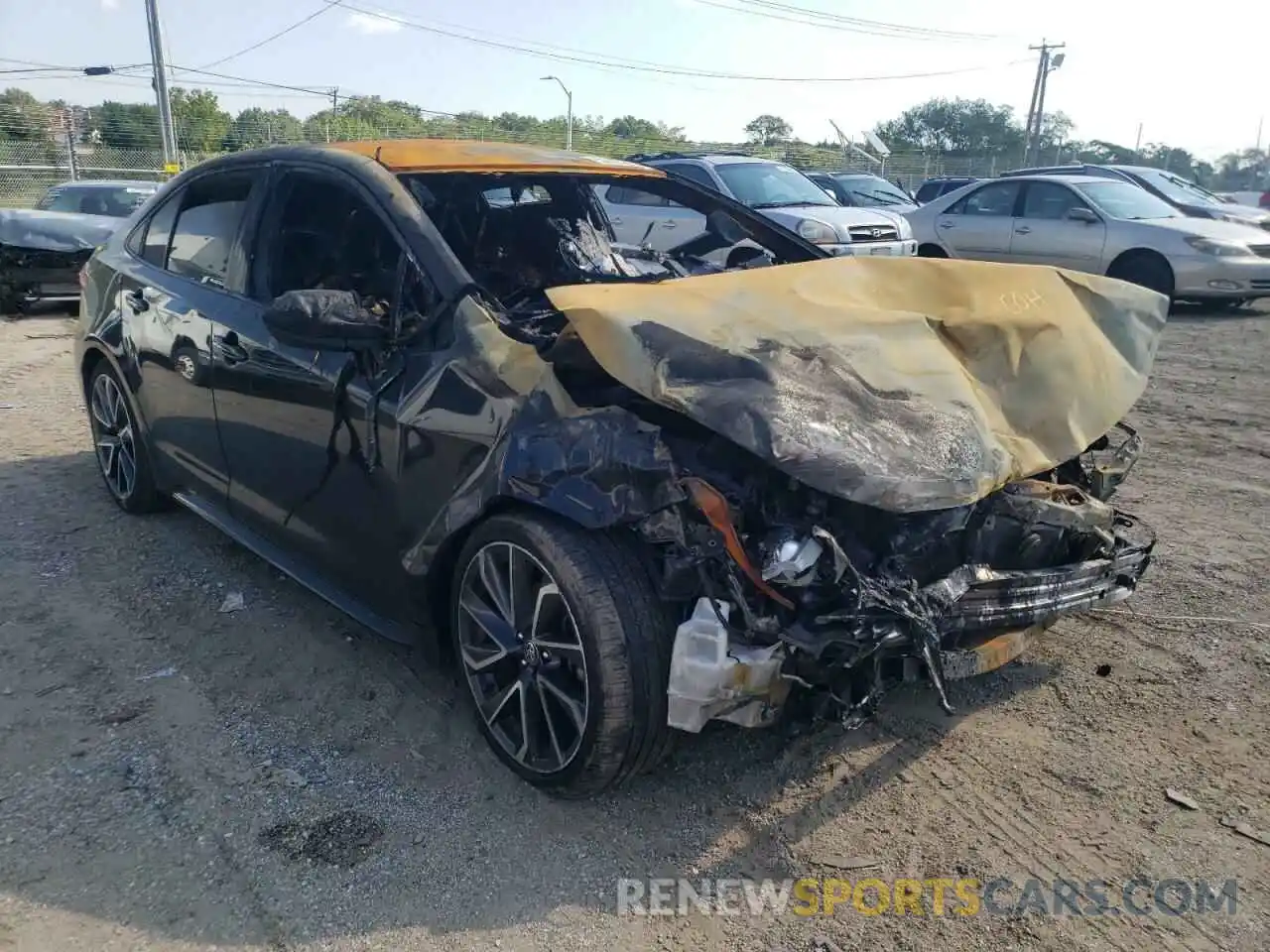 1 Photograph of a damaged car JTDEPMAE0NJ209789 TOYOTA COROLLA 2022