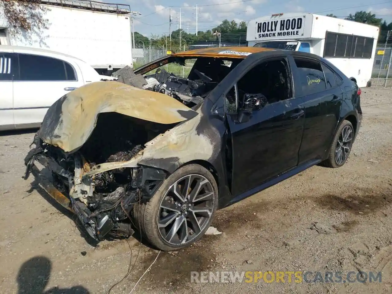 2 Photograph of a damaged car JTDEPMAE0NJ209789 TOYOTA COROLLA 2022