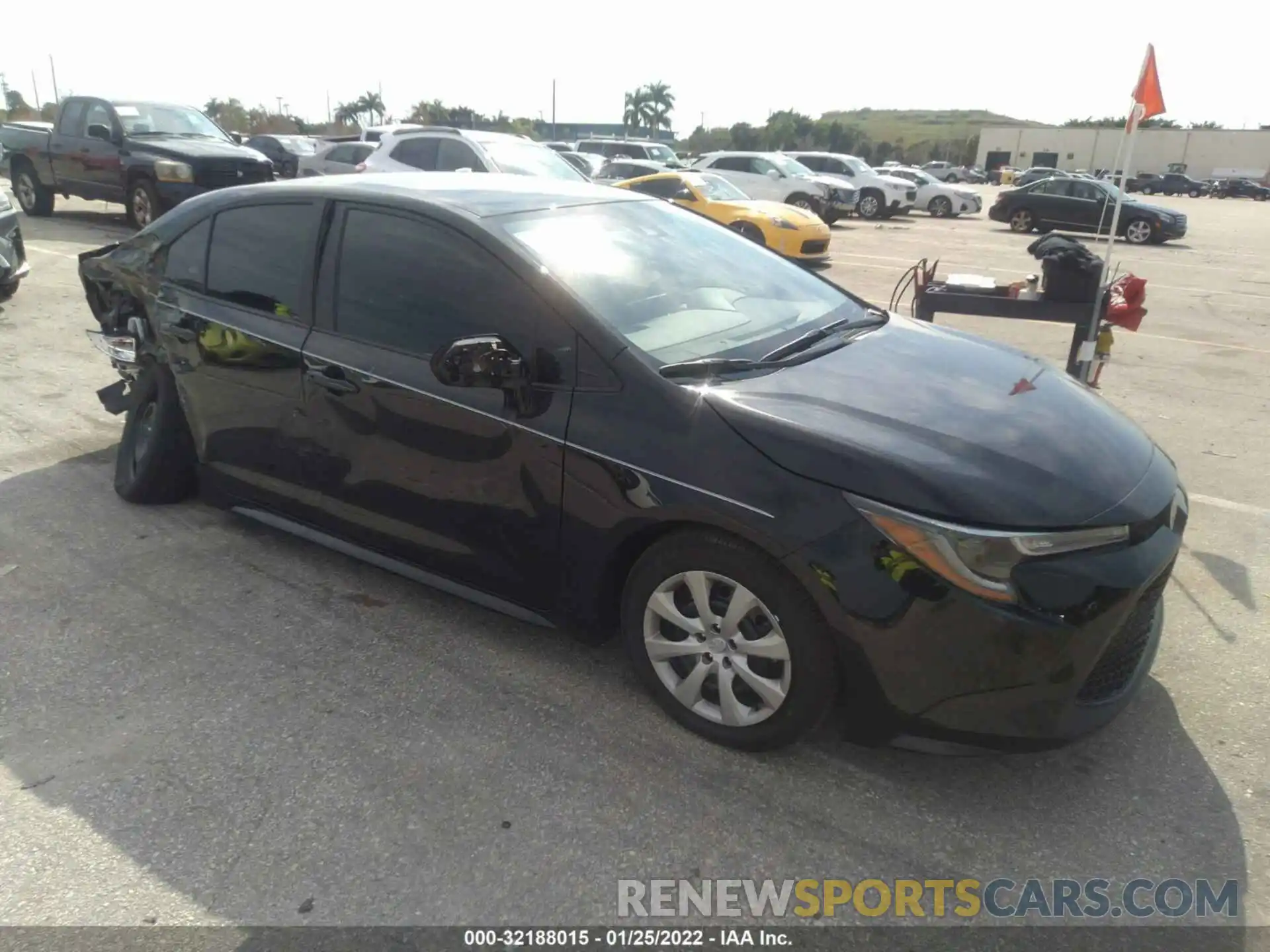 1 Photograph of a damaged car JTDEPMAE0NJ211672 TOYOTA COROLLA 2022