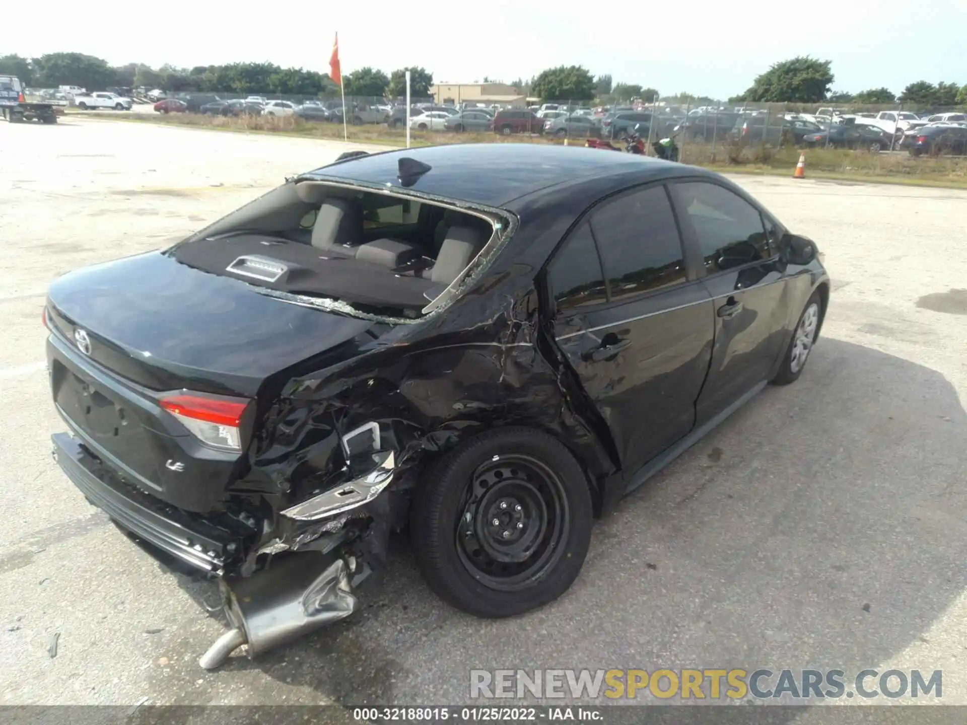 6 Photograph of a damaged car JTDEPMAE0NJ211672 TOYOTA COROLLA 2022