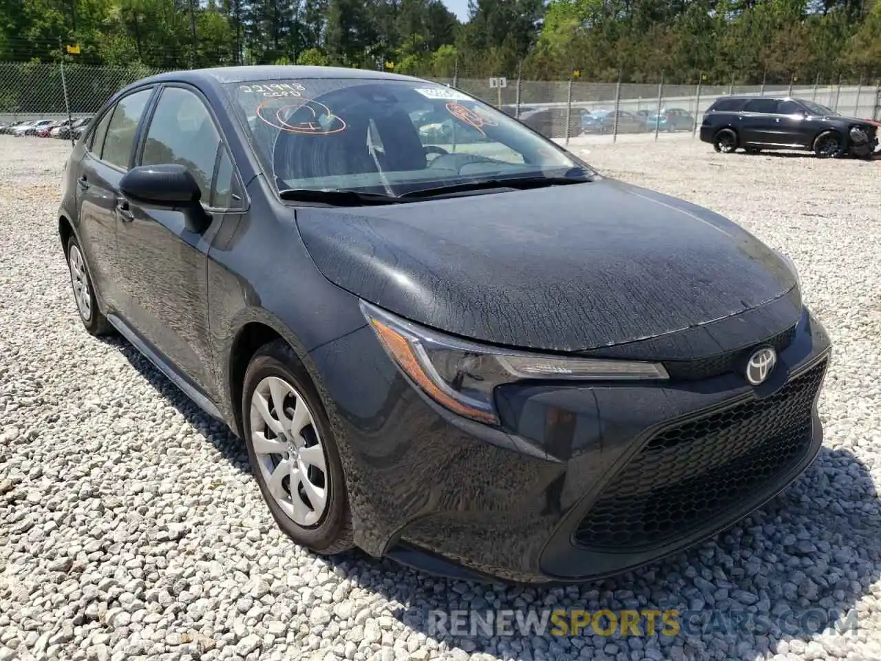 1 Photograph of a damaged car JTDEPMAE0NJ212496 TOYOTA COROLLA 2022