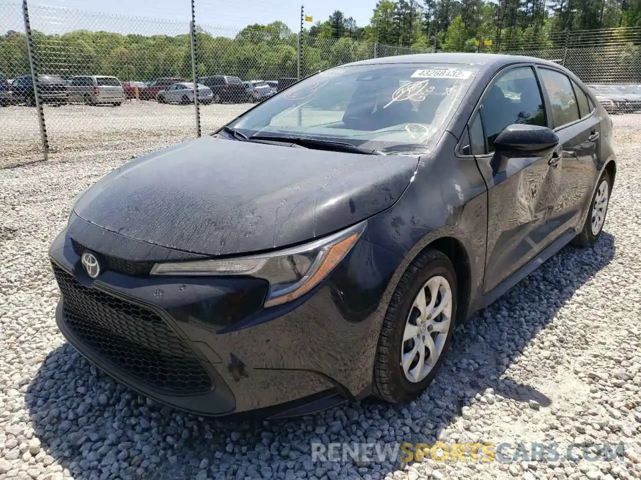 2 Photograph of a damaged car JTDEPMAE0NJ212496 TOYOTA COROLLA 2022