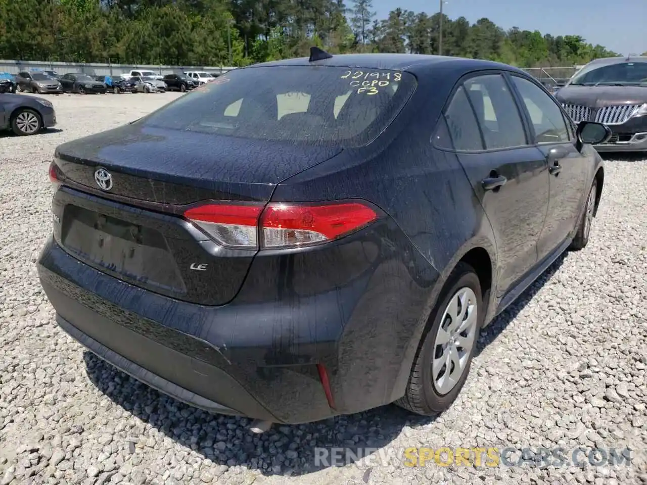 4 Photograph of a damaged car JTDEPMAE0NJ212496 TOYOTA COROLLA 2022