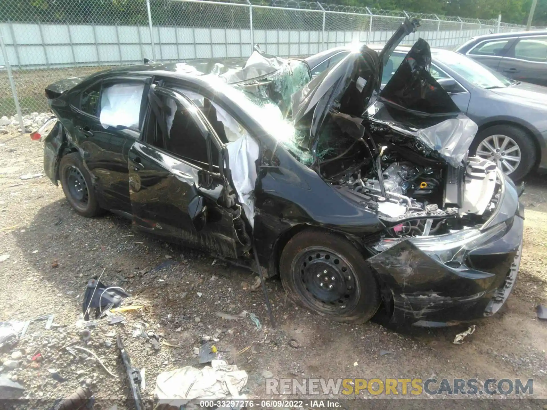 1 Photograph of a damaged car JTDEPMAE0NJ212739 TOYOTA COROLLA 2022