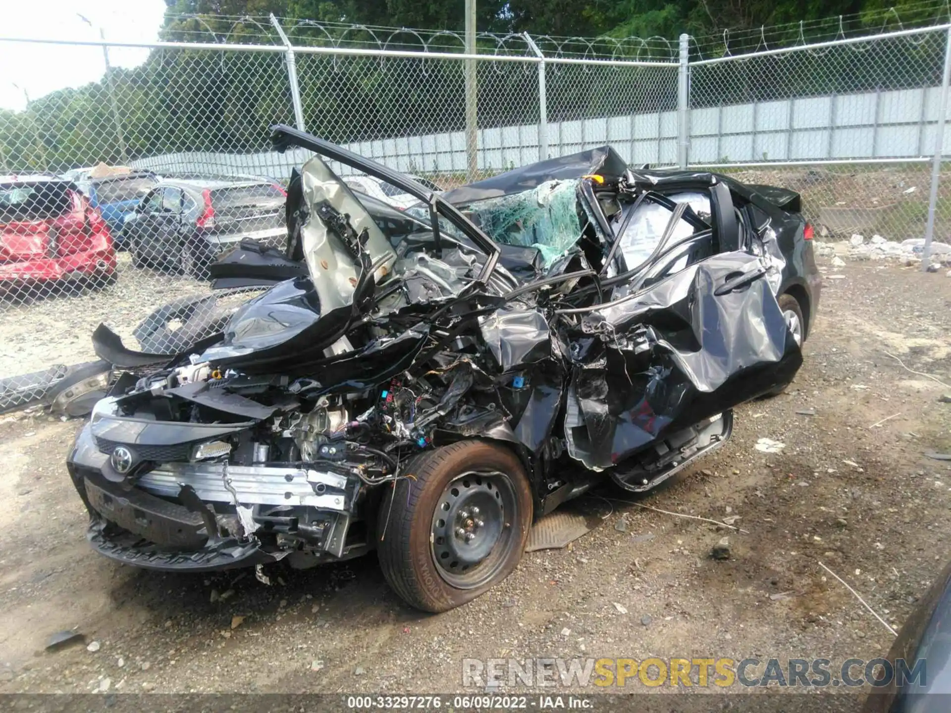 2 Photograph of a damaged car JTDEPMAE0NJ212739 TOYOTA COROLLA 2022