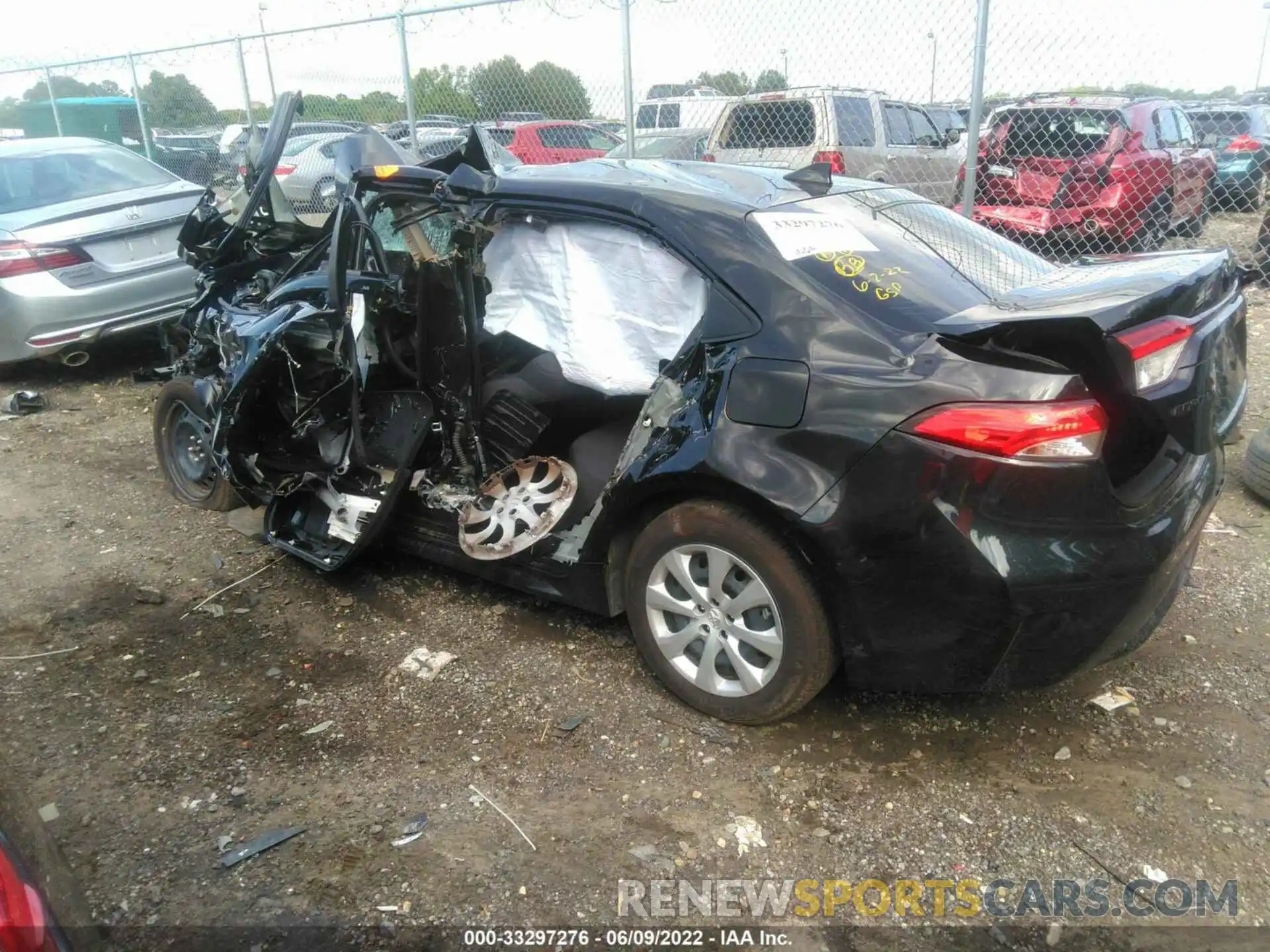 3 Photograph of a damaged car JTDEPMAE0NJ212739 TOYOTA COROLLA 2022