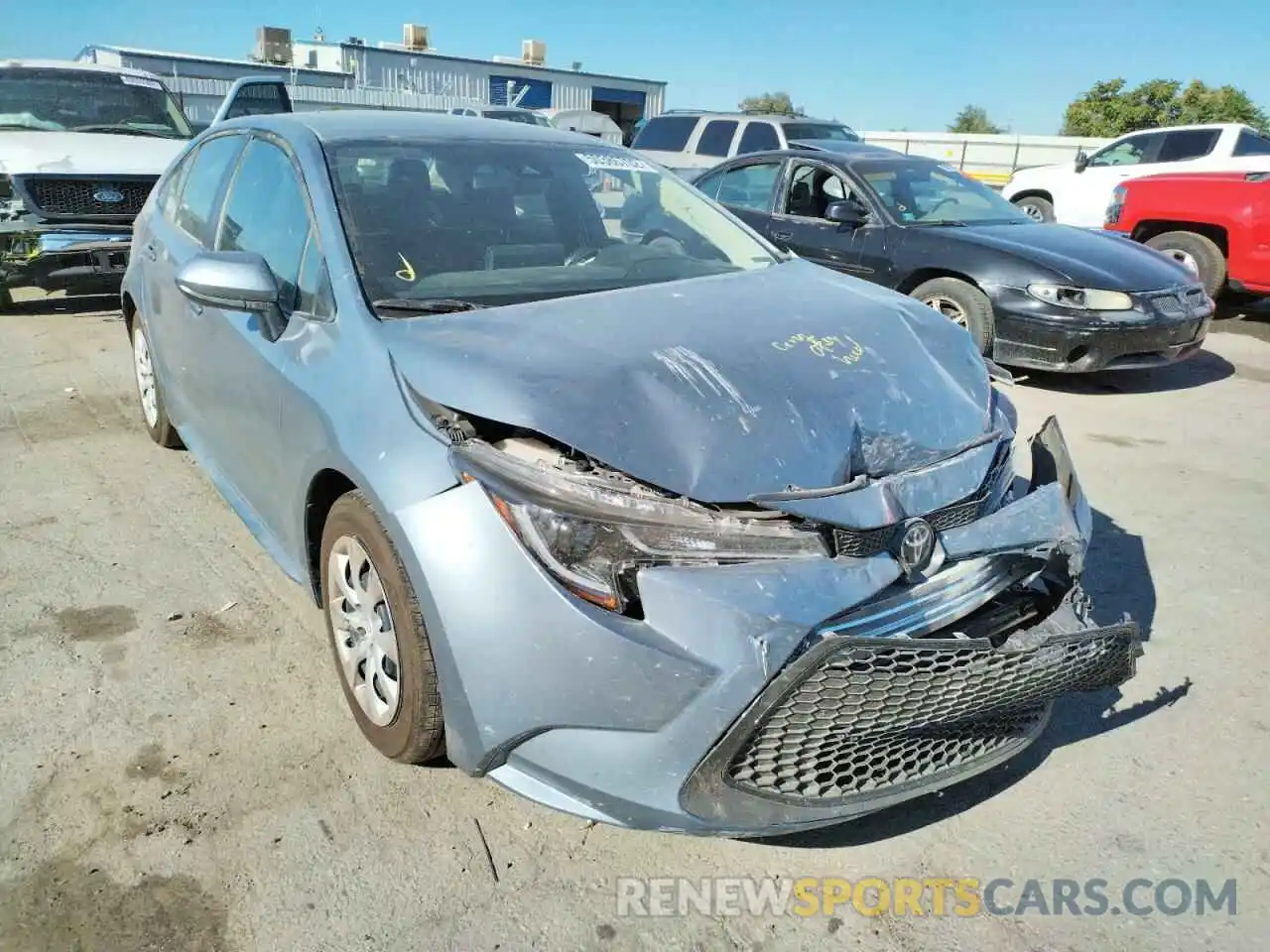 1 Photograph of a damaged car JTDEPMAE0NJ213907 TOYOTA COROLLA 2022