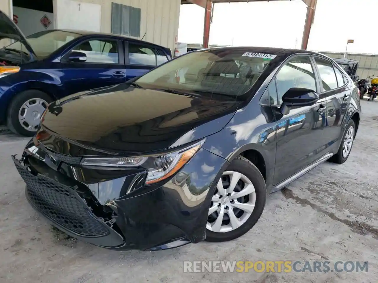 2 Photograph of a damaged car JTDEPMAE0NJ215365 TOYOTA COROLLA 2022