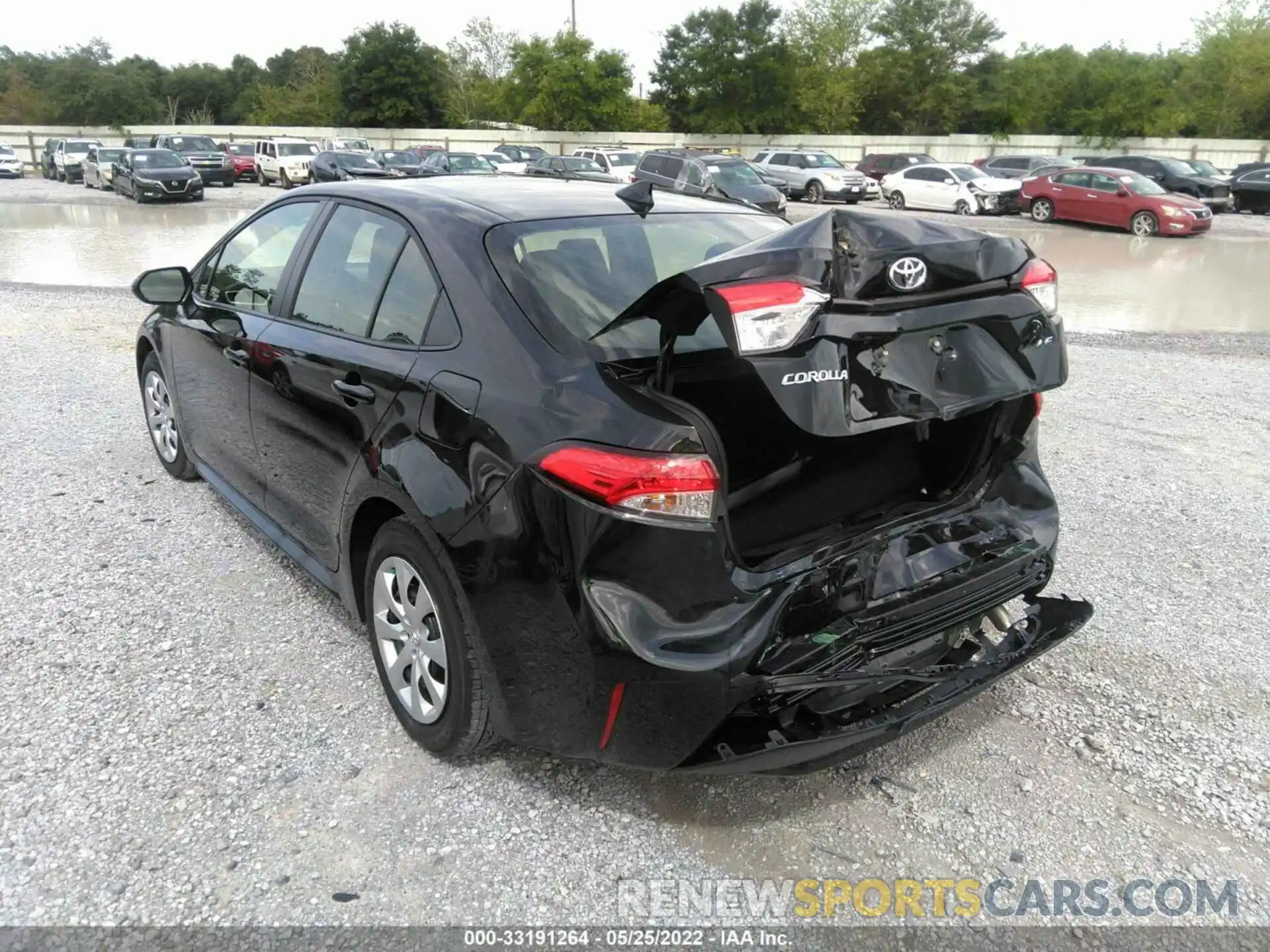 3 Photograph of a damaged car JTDEPMAE0NJ216404 TOYOTA COROLLA 2022