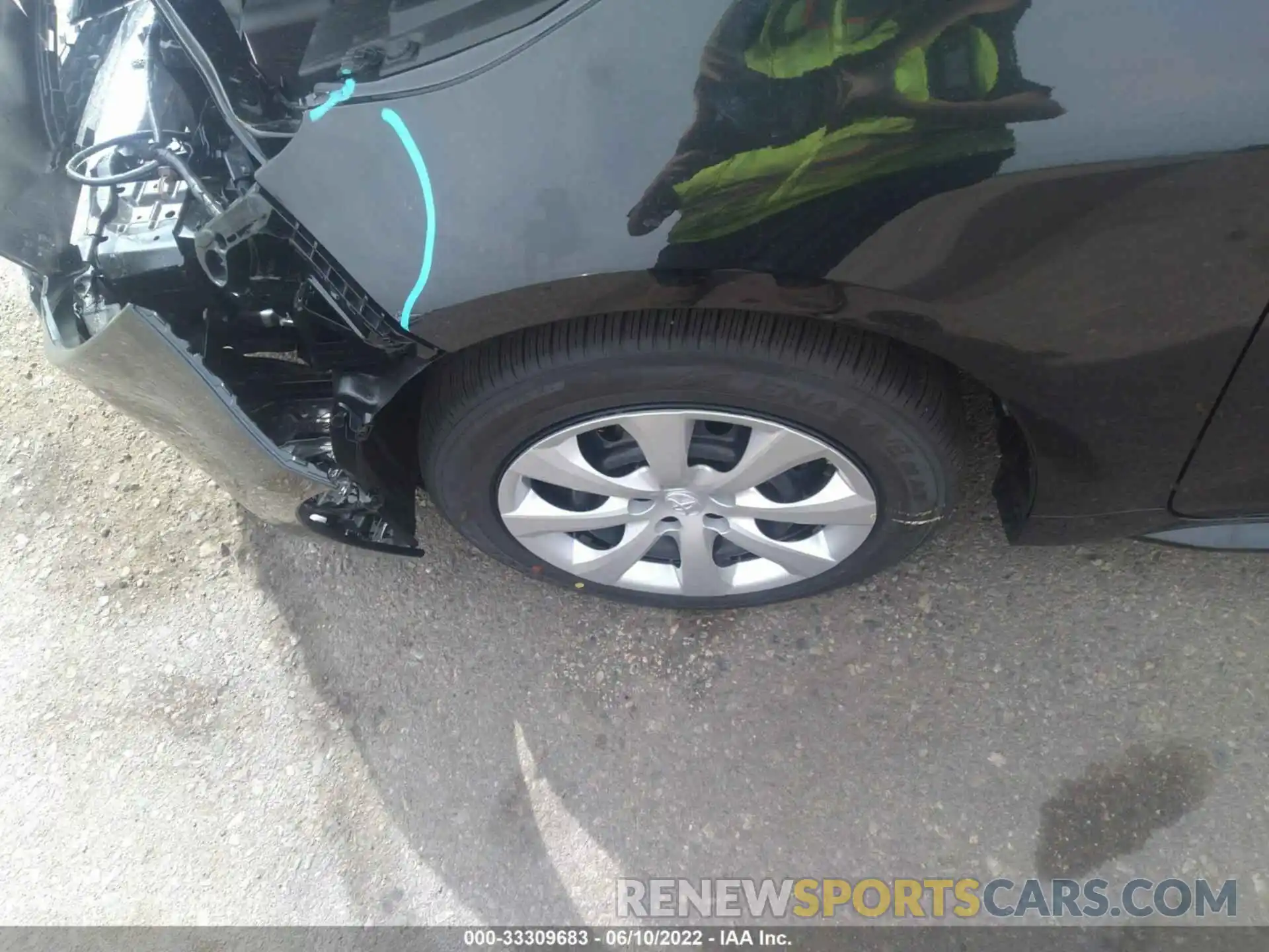 13 Photograph of a damaged car JTDEPMAE0NJ221070 TOYOTA COROLLA 2022