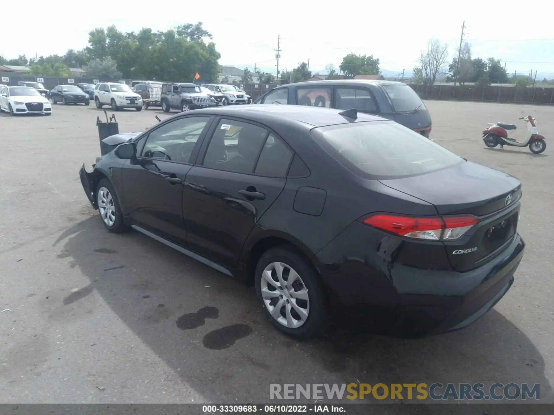 3 Photograph of a damaged car JTDEPMAE0NJ221070 TOYOTA COROLLA 2022