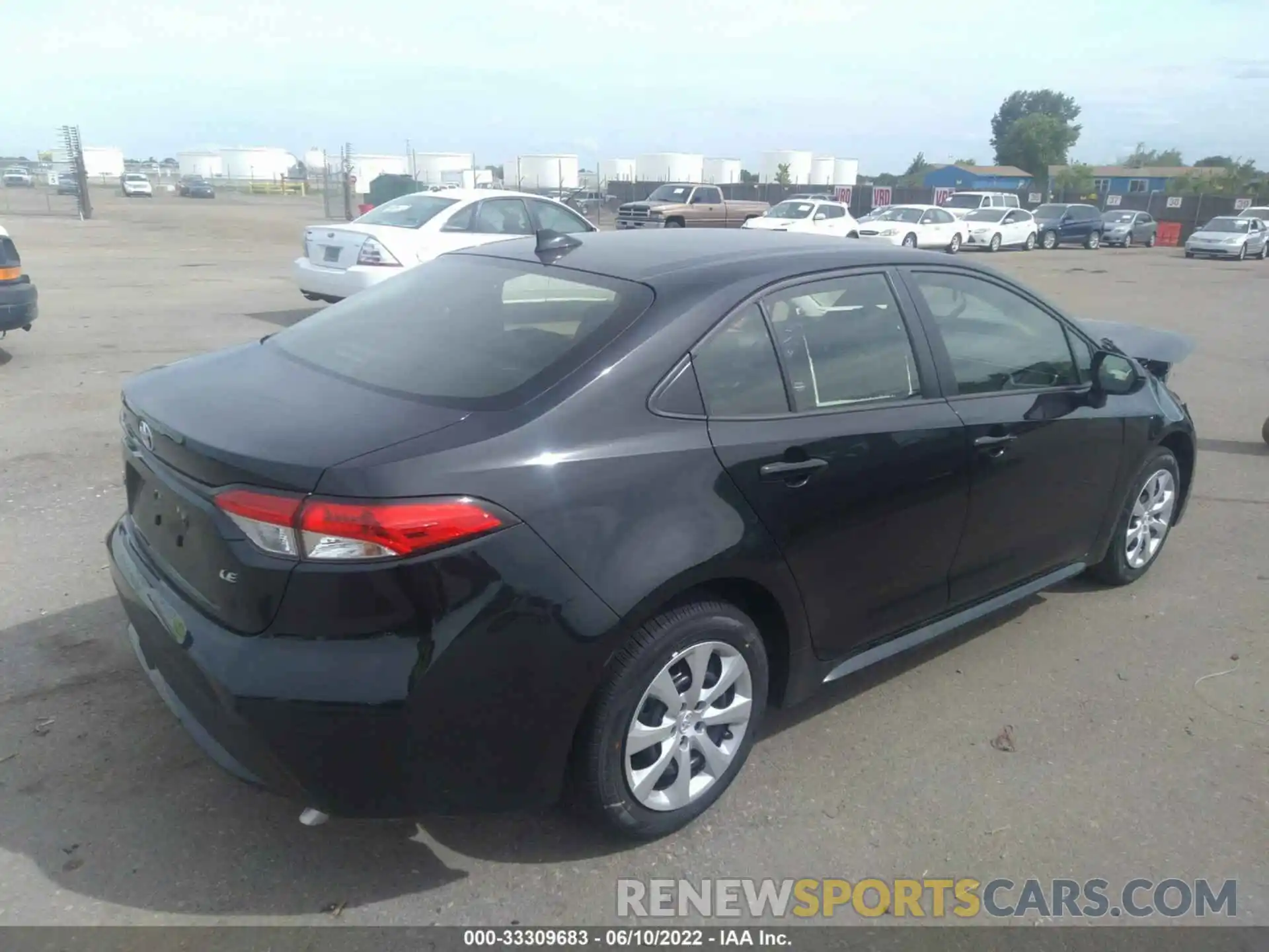 4 Photograph of a damaged car JTDEPMAE0NJ221070 TOYOTA COROLLA 2022