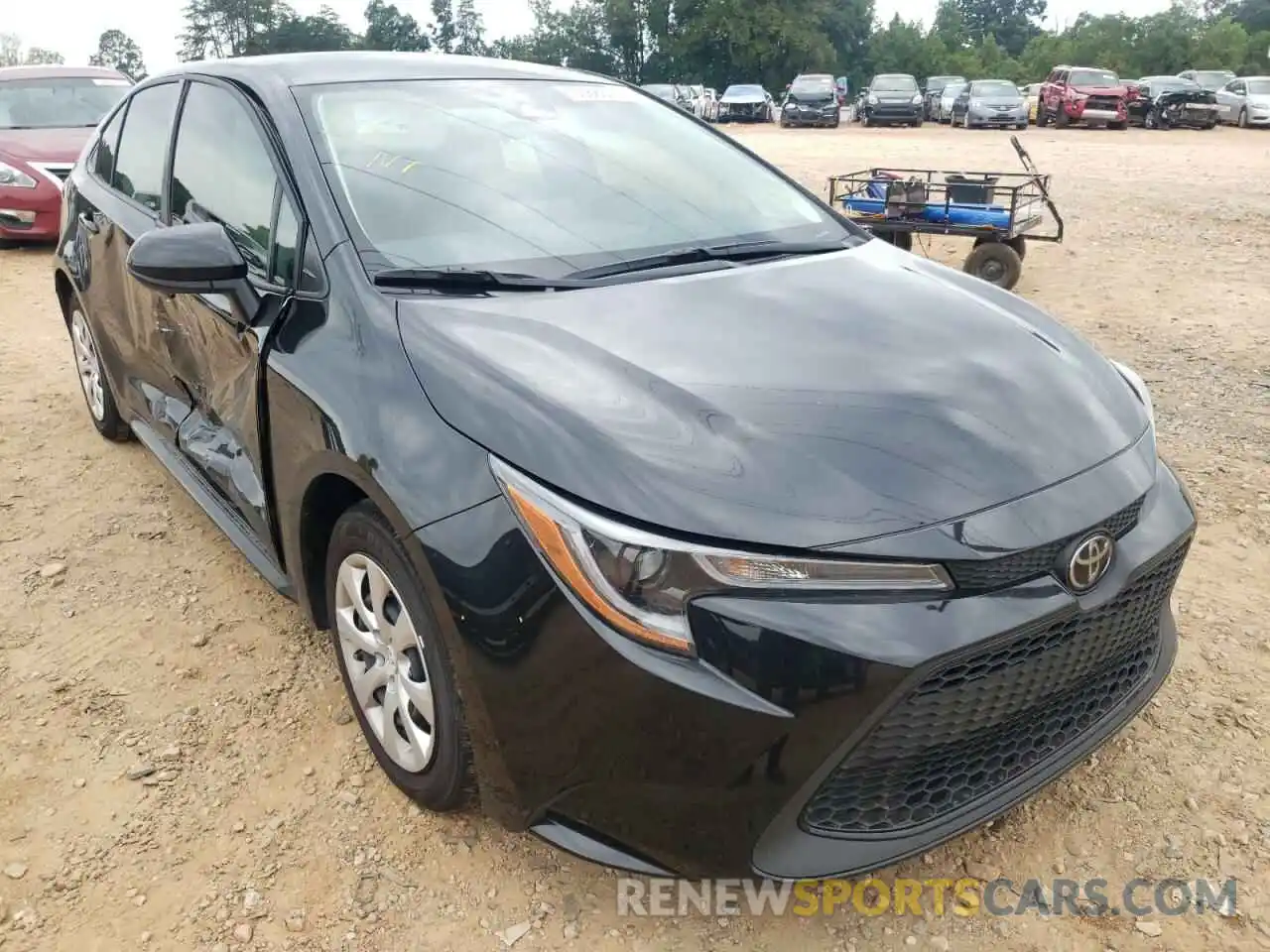 1 Photograph of a damaged car JTDEPMAE0NJ225653 TOYOTA COROLLA 2022