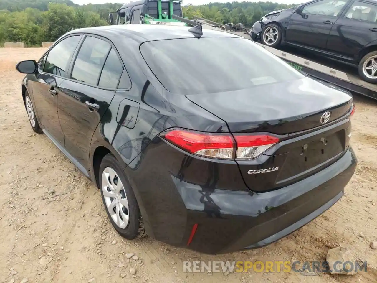 3 Photograph of a damaged car JTDEPMAE0NJ225653 TOYOTA COROLLA 2022