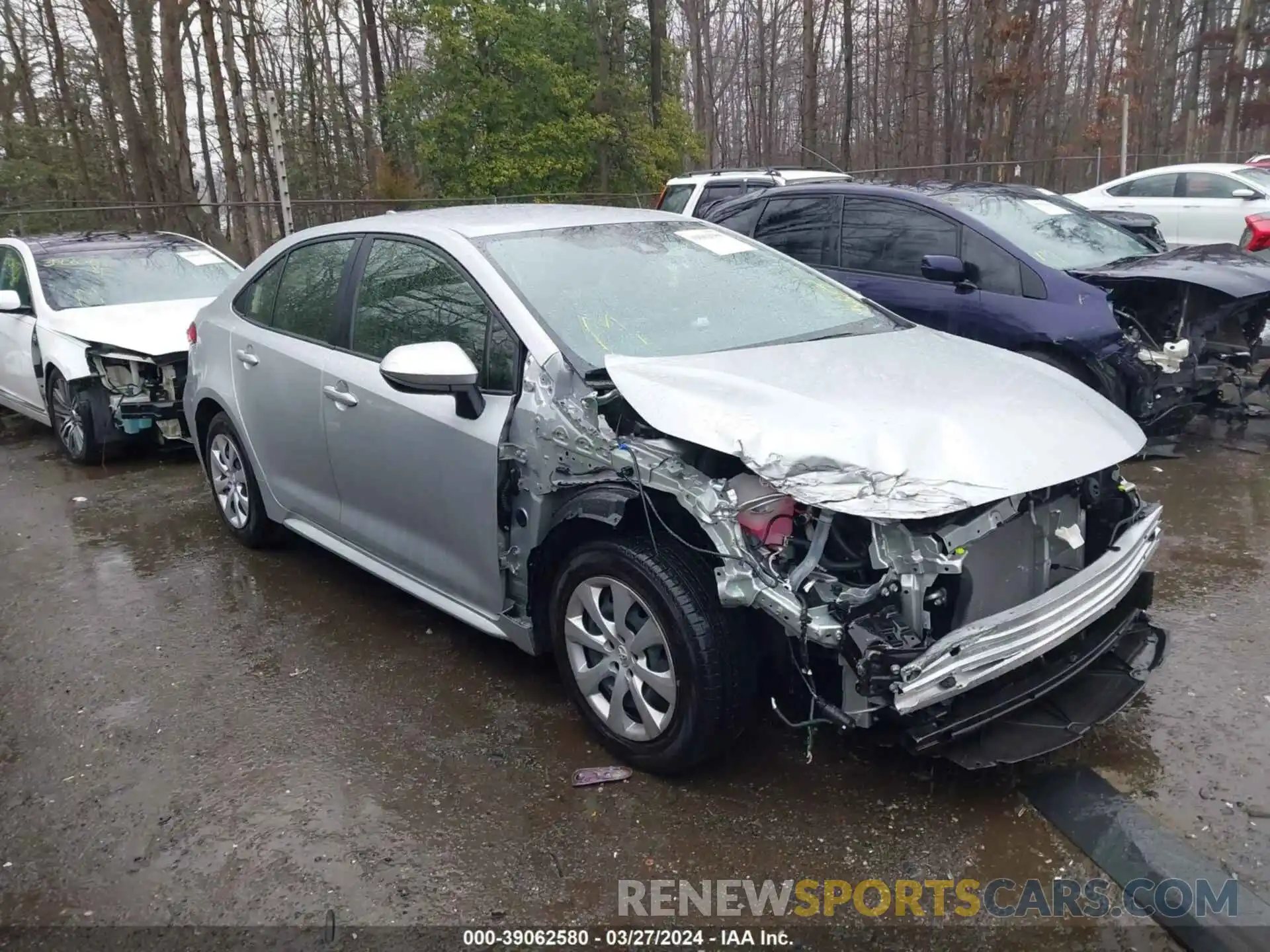 1 Photograph of a damaged car JTDEPMAE0NJ229797 TOYOTA COROLLA 2022