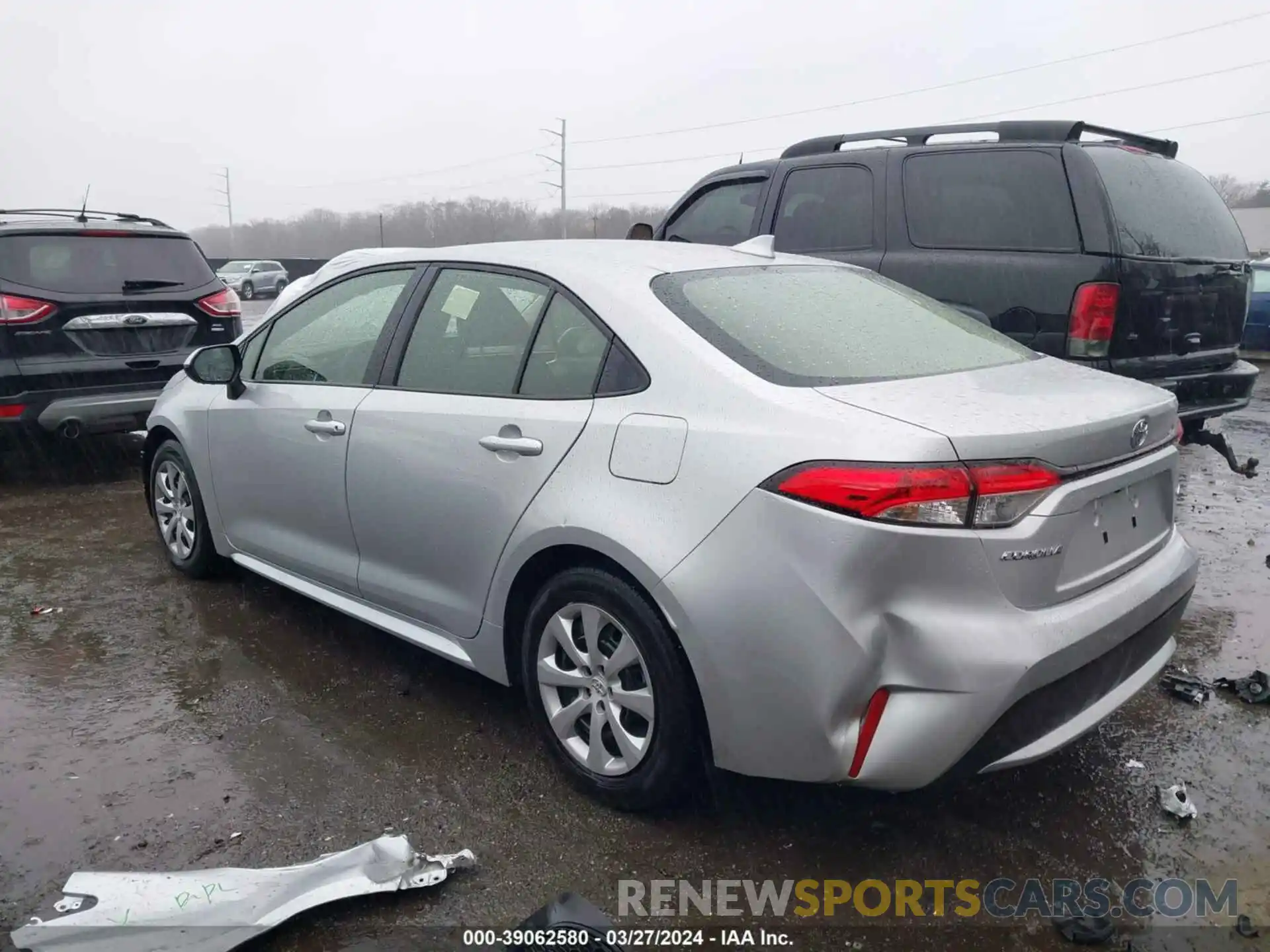 3 Photograph of a damaged car JTDEPMAE0NJ229797 TOYOTA COROLLA 2022