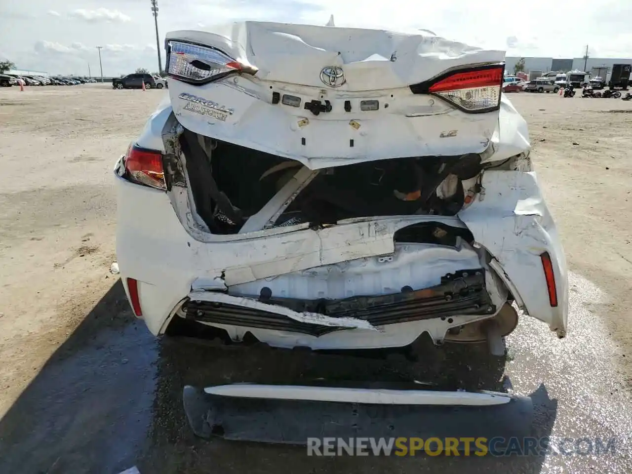 6 Photograph of a damaged car JTDEPMAE1N3000789 TOYOTA COROLLA 2022