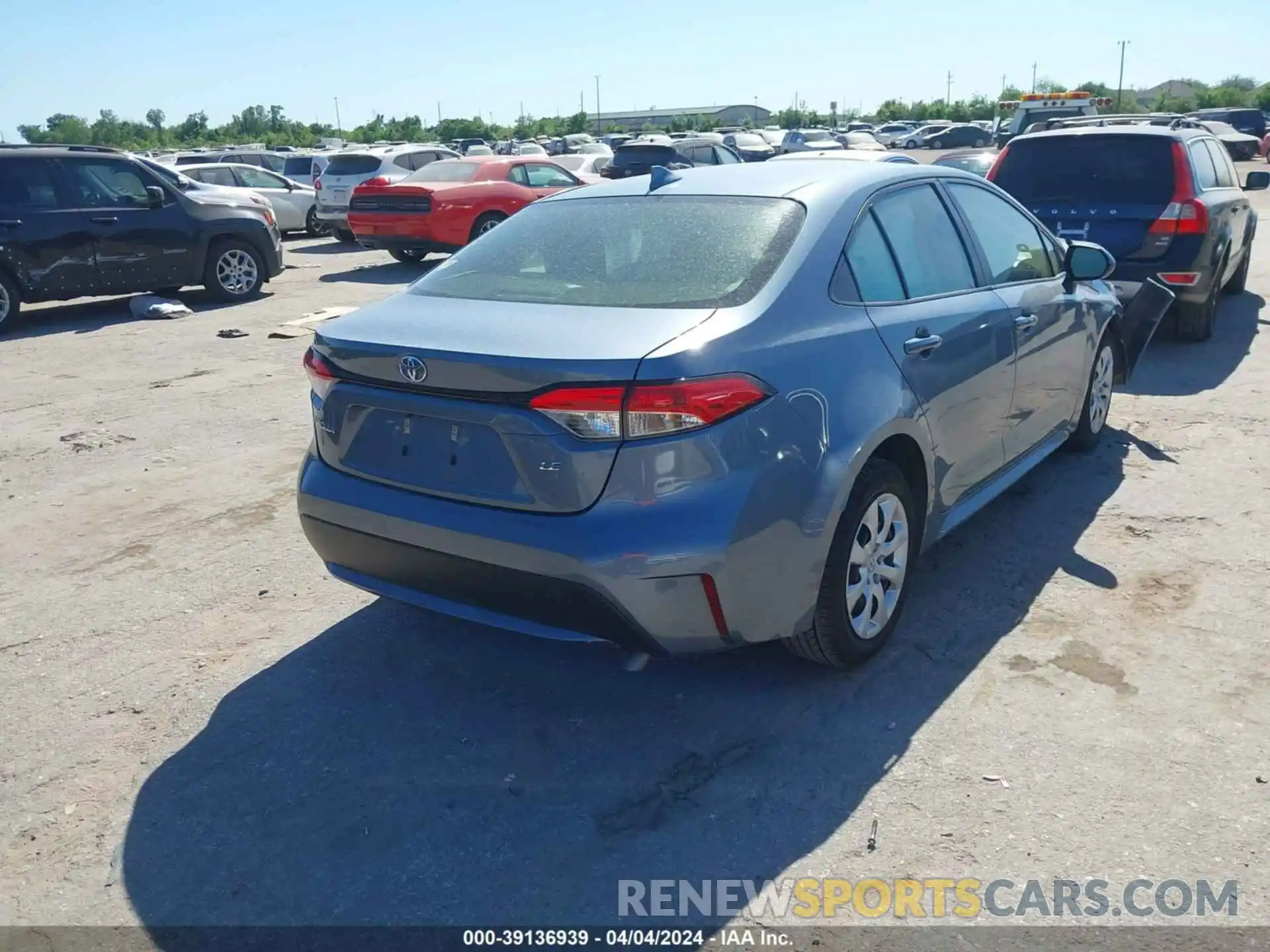 4 Photograph of a damaged car JTDEPMAE1N3001117 TOYOTA COROLLA 2022