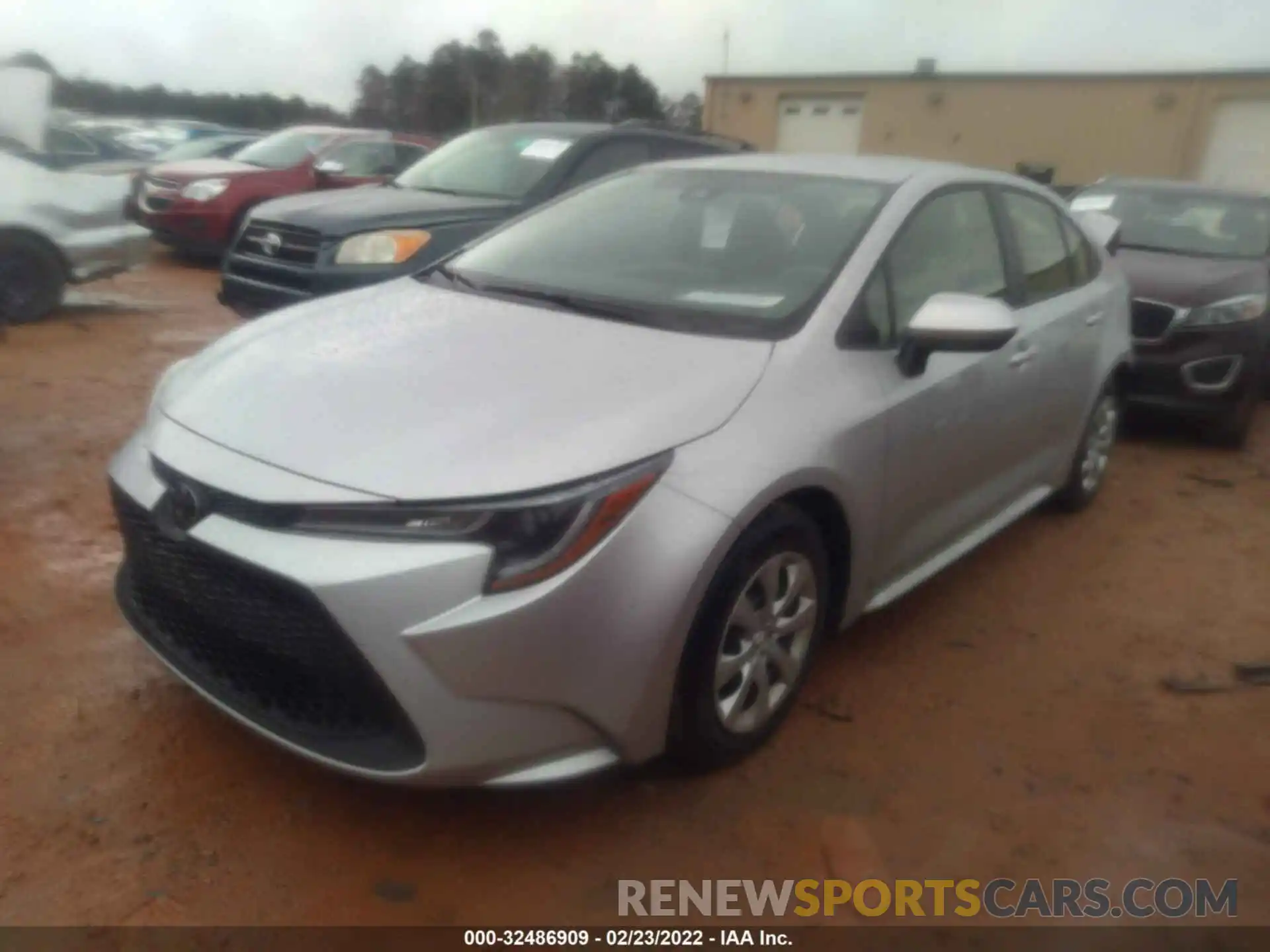 2 Photograph of a damaged car JTDEPMAE1N3002199 TOYOTA COROLLA 2022