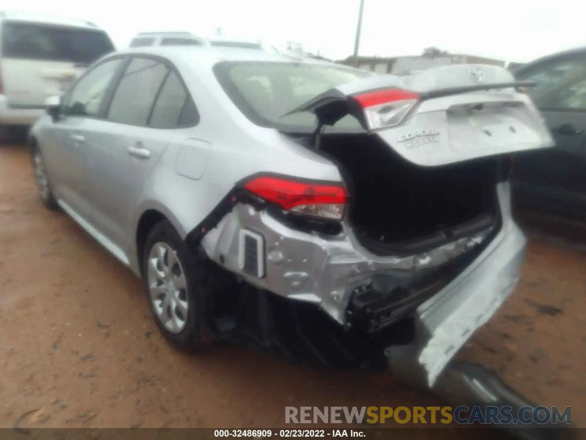 3 Photograph of a damaged car JTDEPMAE1N3002199 TOYOTA COROLLA 2022